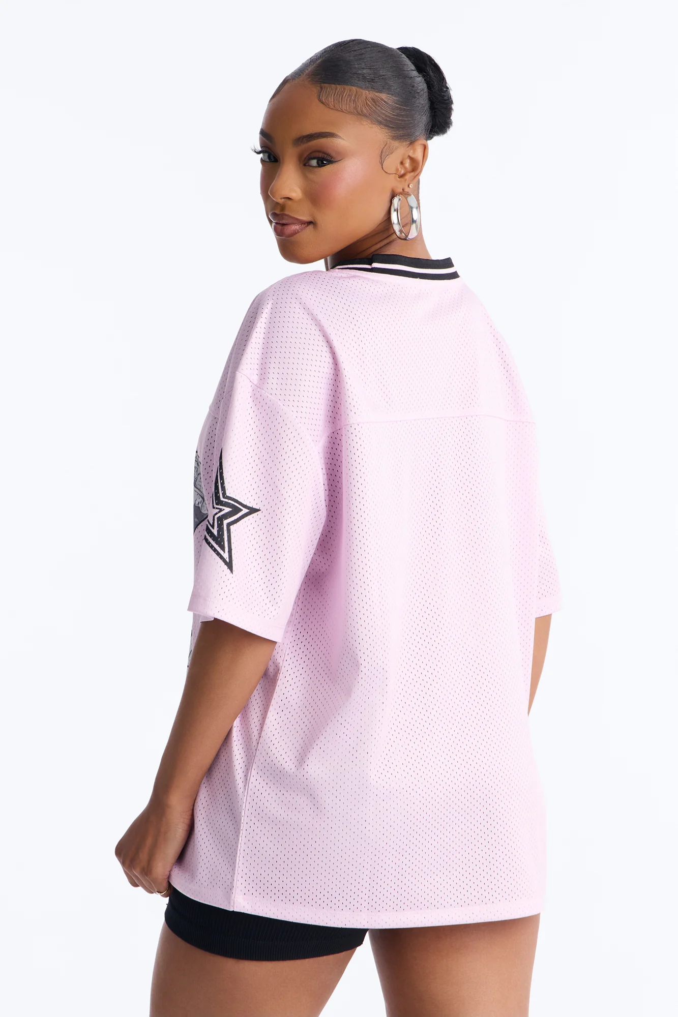 87 Pretty Play Camo Short Sleeve Jersey - Pink - Image 4