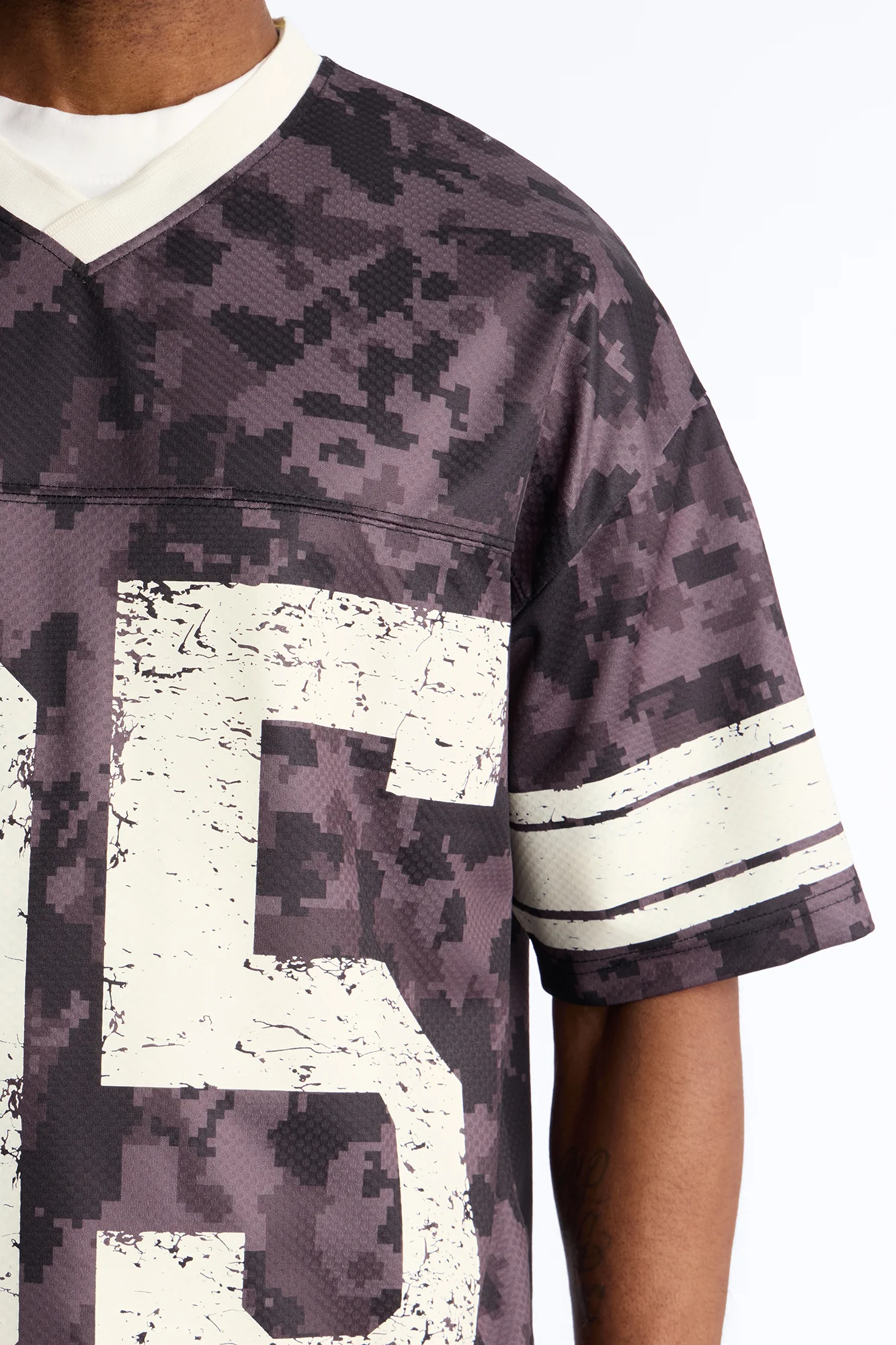 95 Short Sleeve Stripe Jersey - Black - Image 3