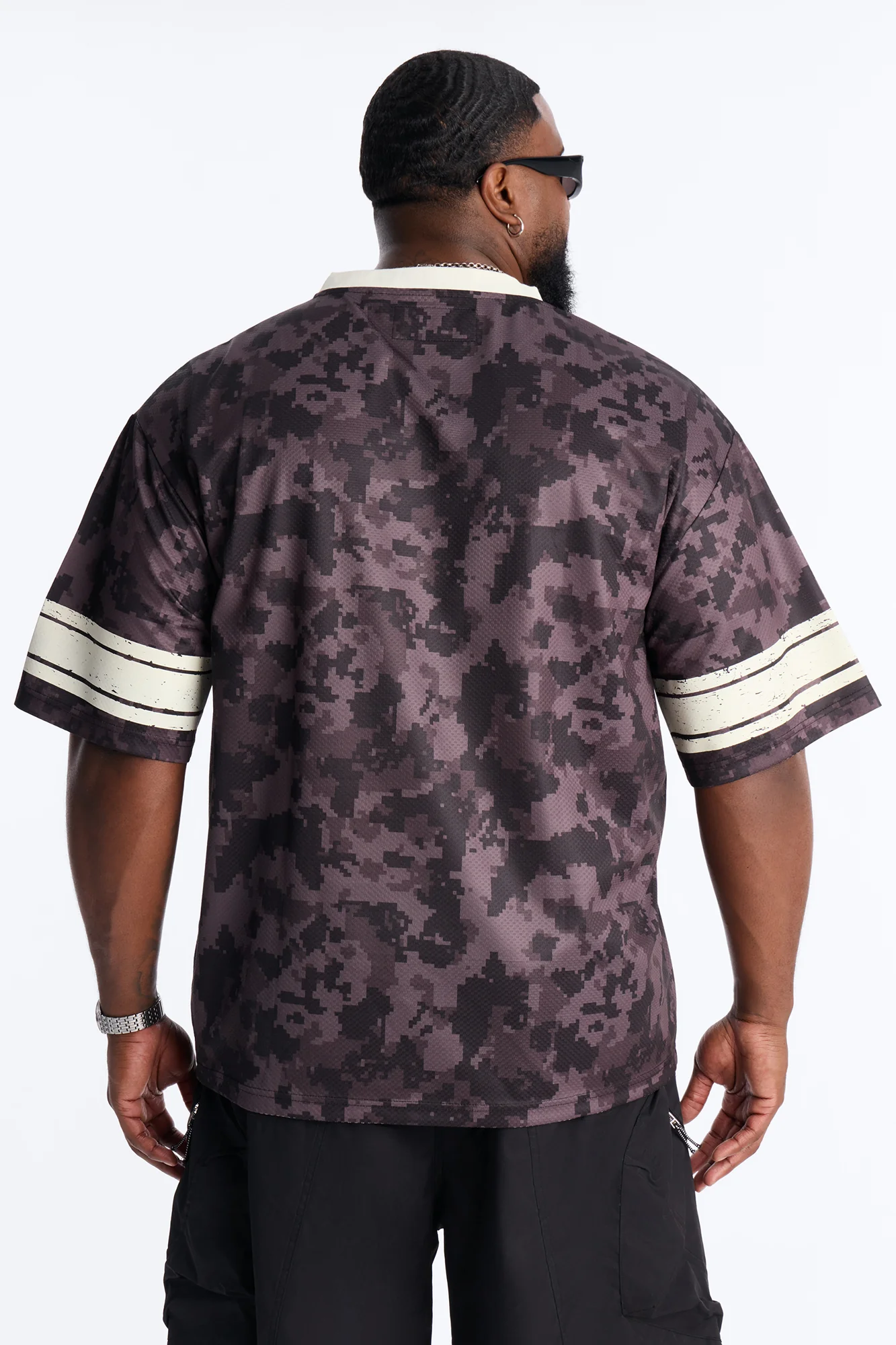 95 Short Sleeve Stripe Jersey - Black - Image 8