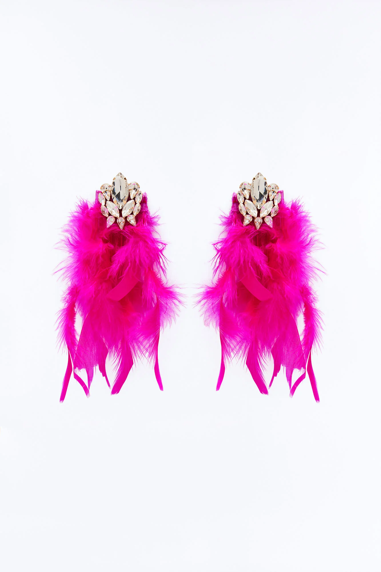 A Bird Of Eden Earrings - Pink