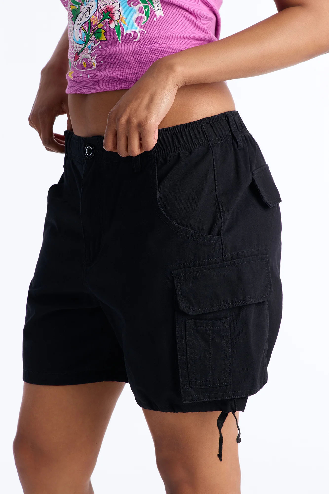 A Classic Favorite Bermuda Short - Black - Image 3
