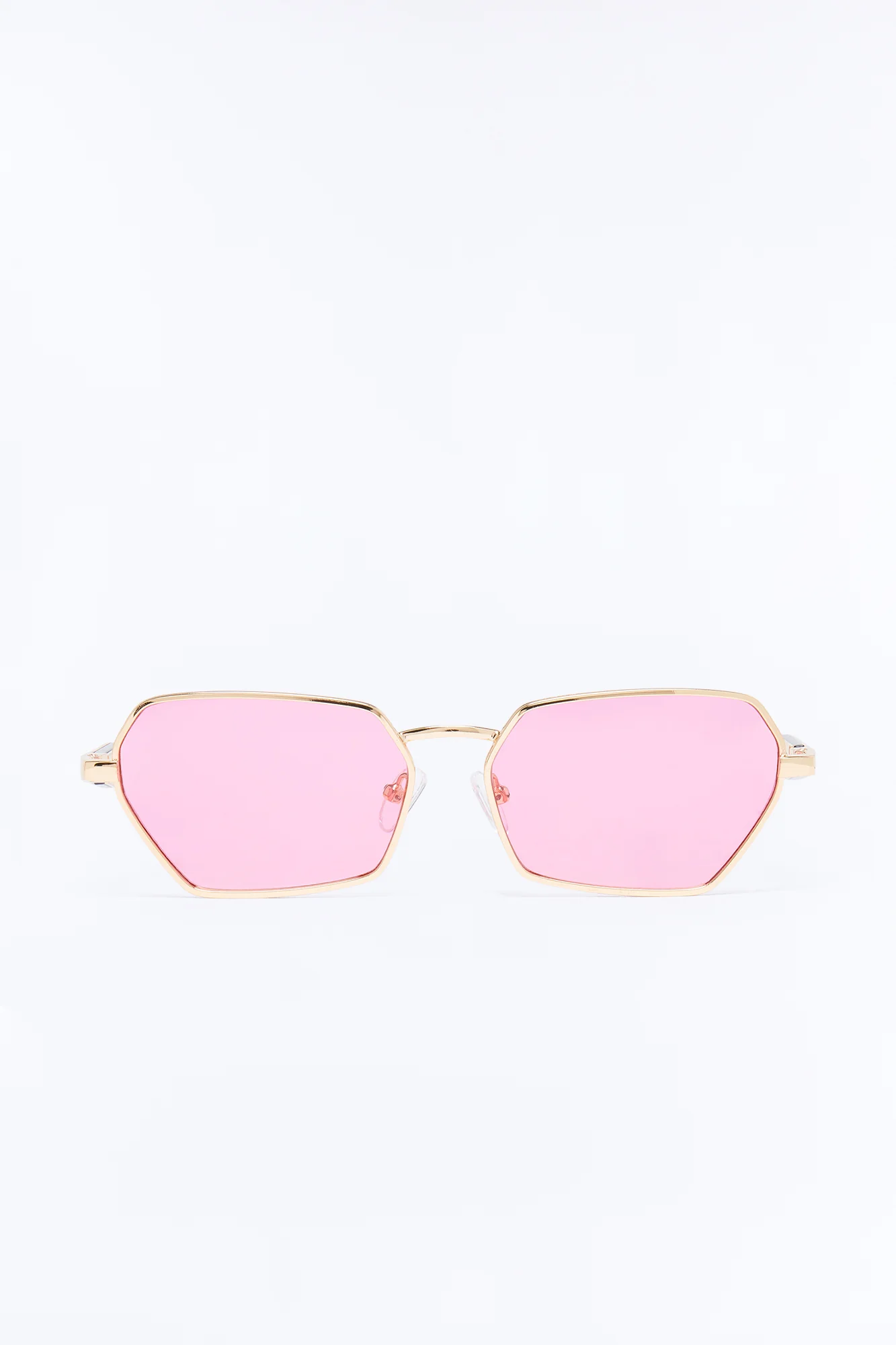 Abbot Kinney Blvd Sunglasses - Gold/Pink - Image 3