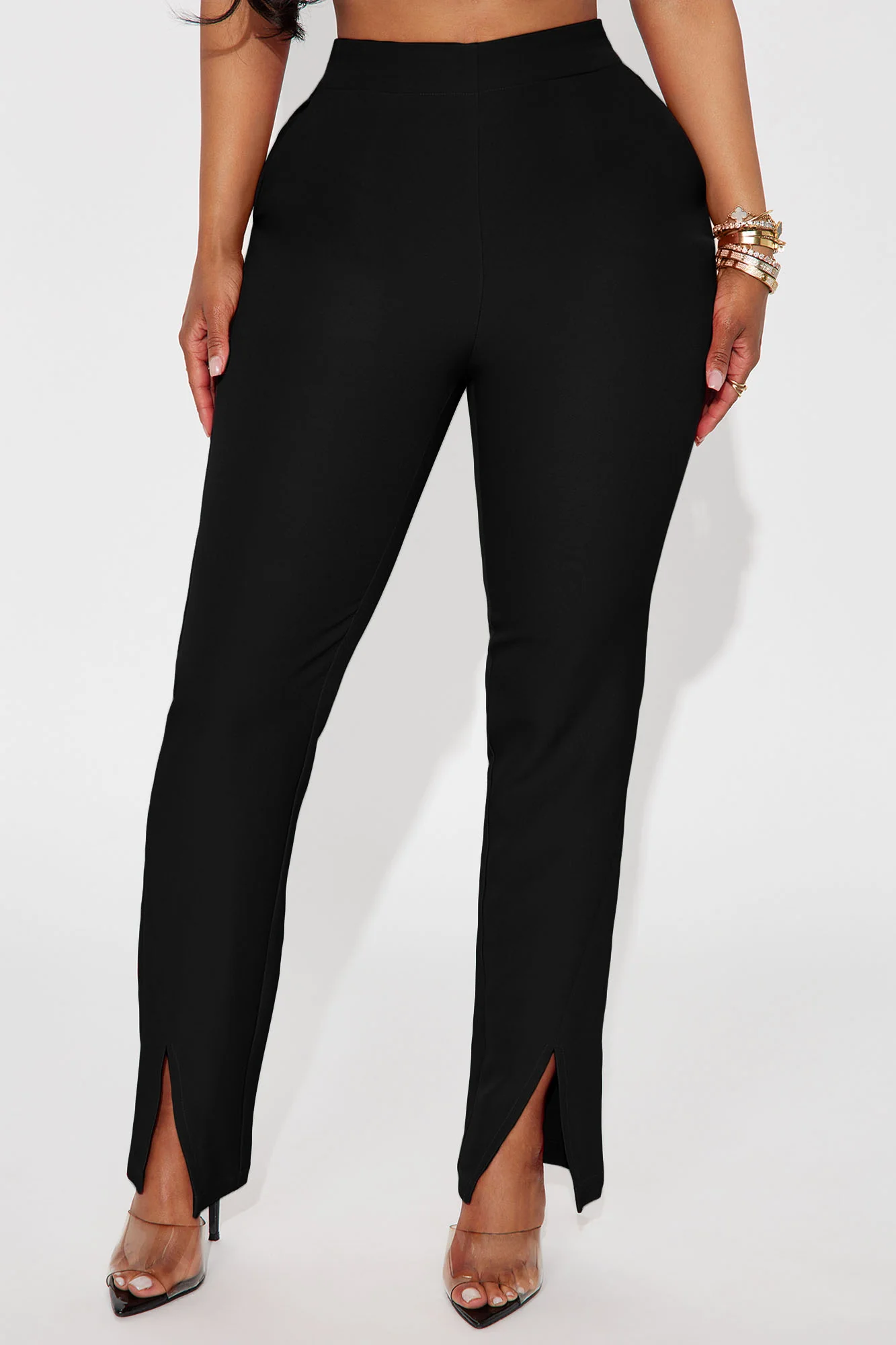 About Her Business Capri Trouser Pant - Black