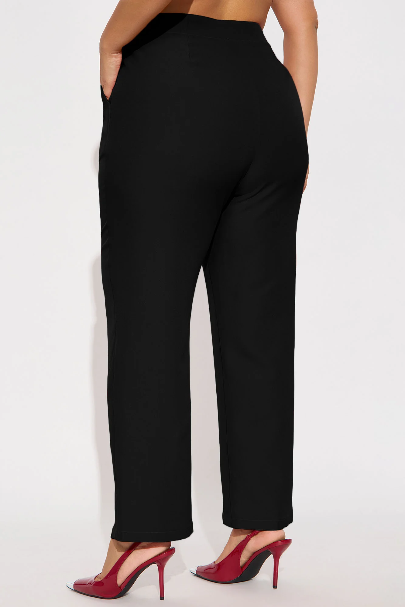 About Her Business Capri Trouser Pant - Black - Image 7