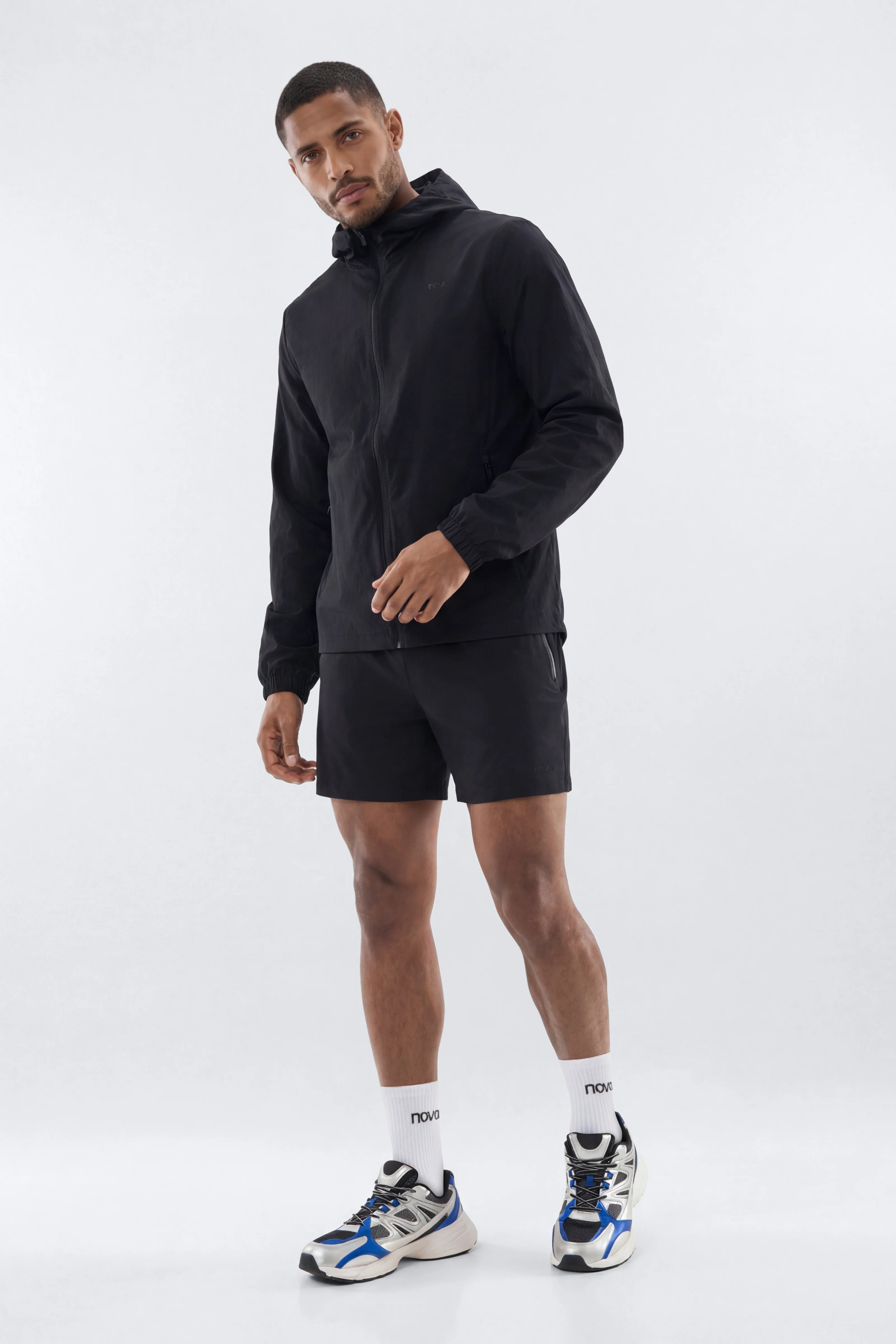 ActiveNylon™ 5″ Pocket Shorts - Black - Image 2