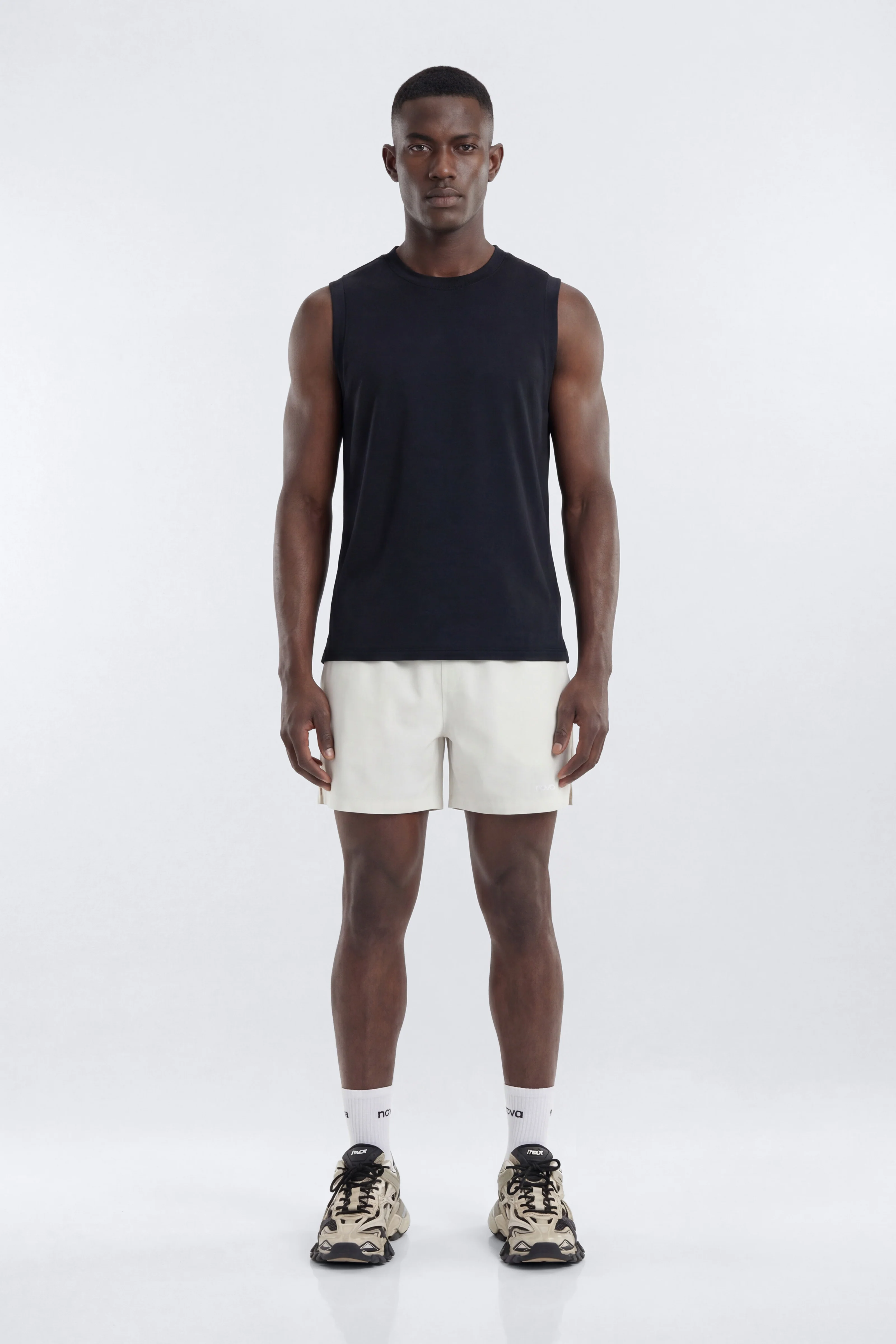 ActiveNylon™ 5″ Pocket Shorts - White - Image 2
