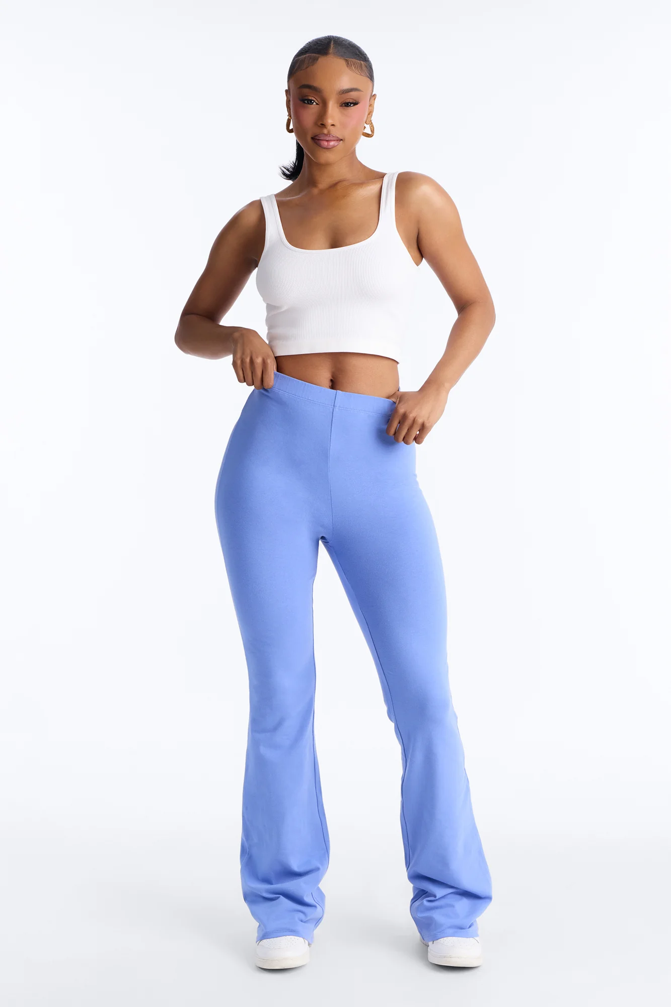 Adriana Flare Pant - Periwinkle