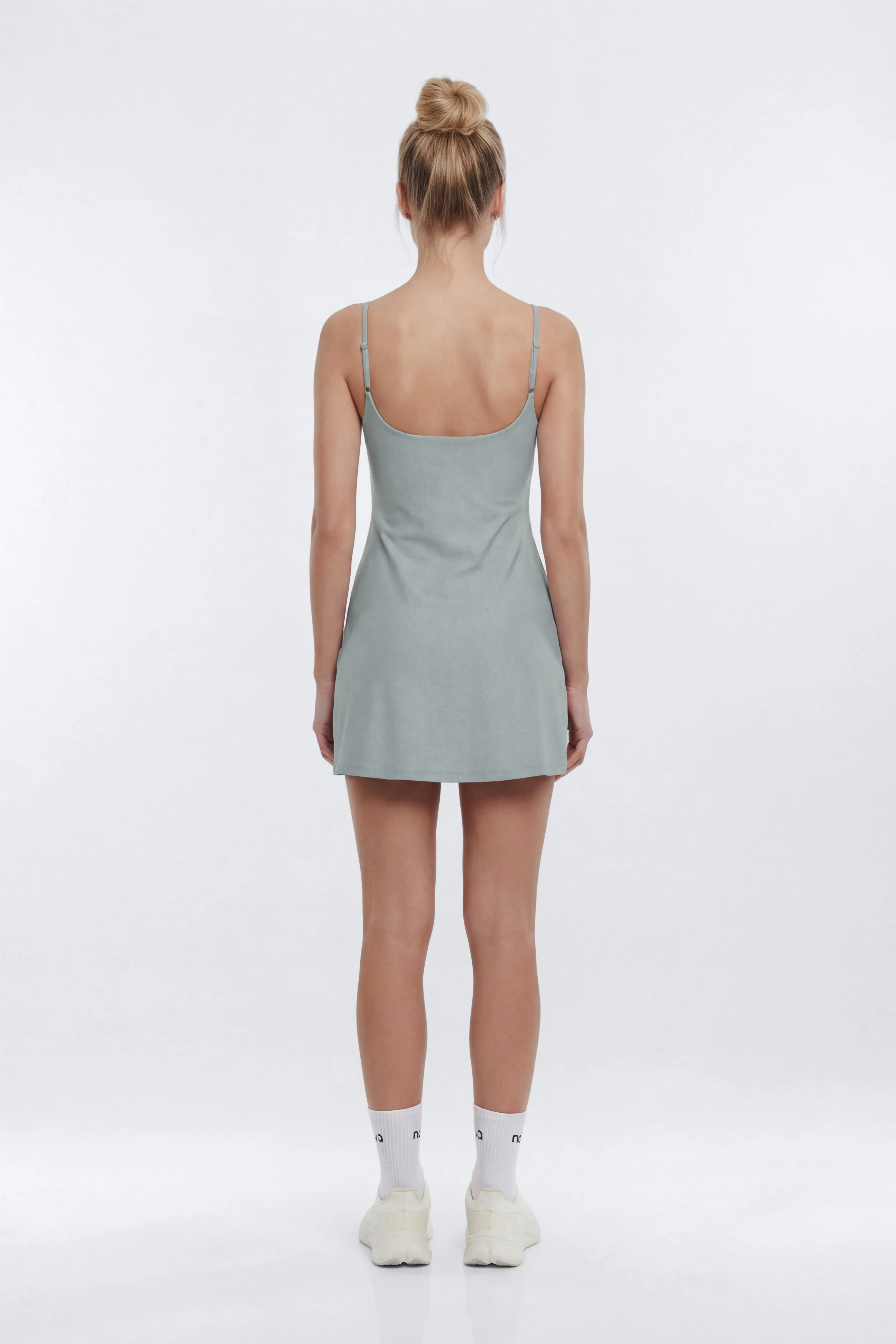 AirSculpt™ 2-in-1 Sports Dress - Steel - Image 4