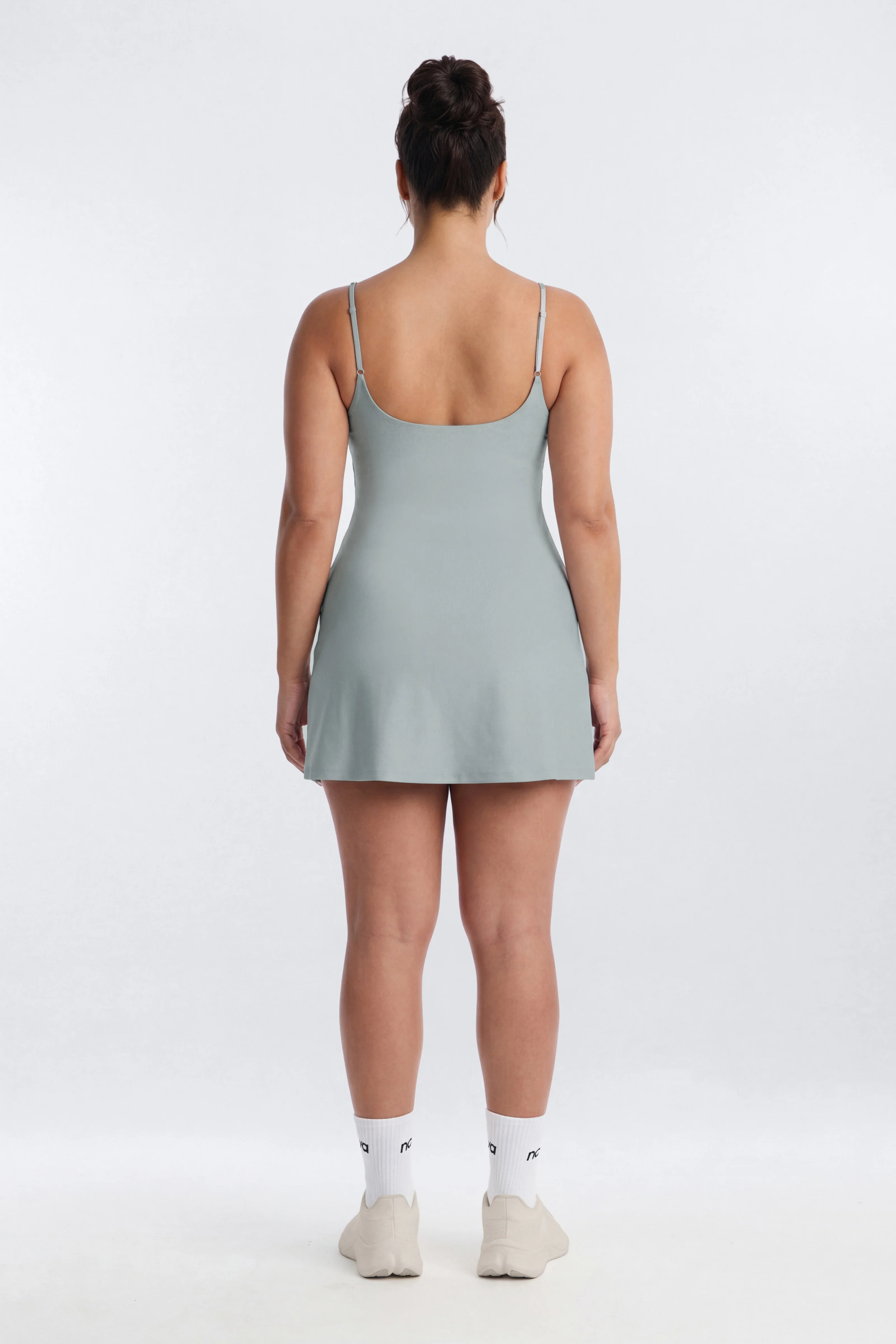AirSculpt™ 2-in-1 Sports Dress - Steel - Image 8