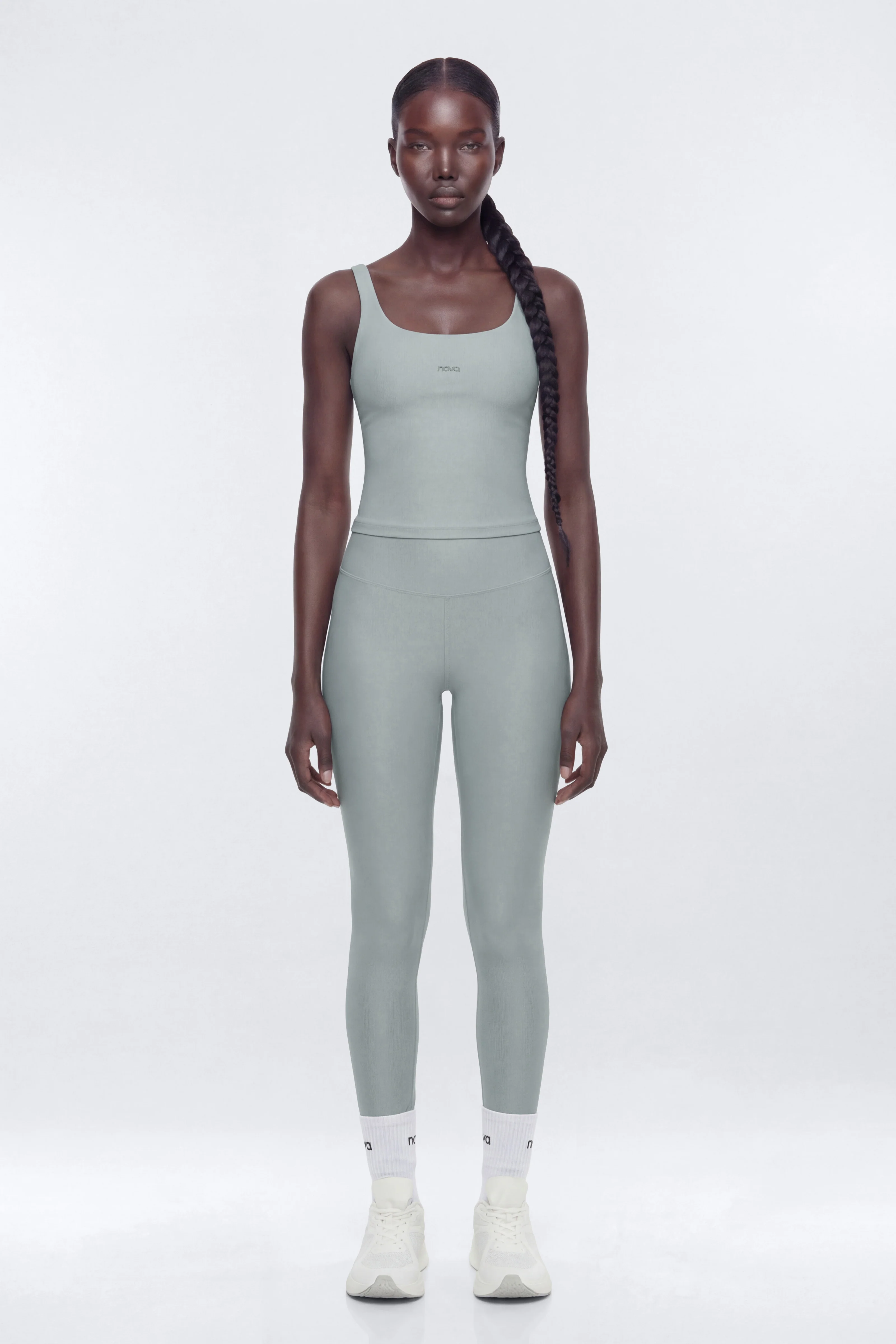 AirSculpt™ 28″ High Rise Legging - Steel