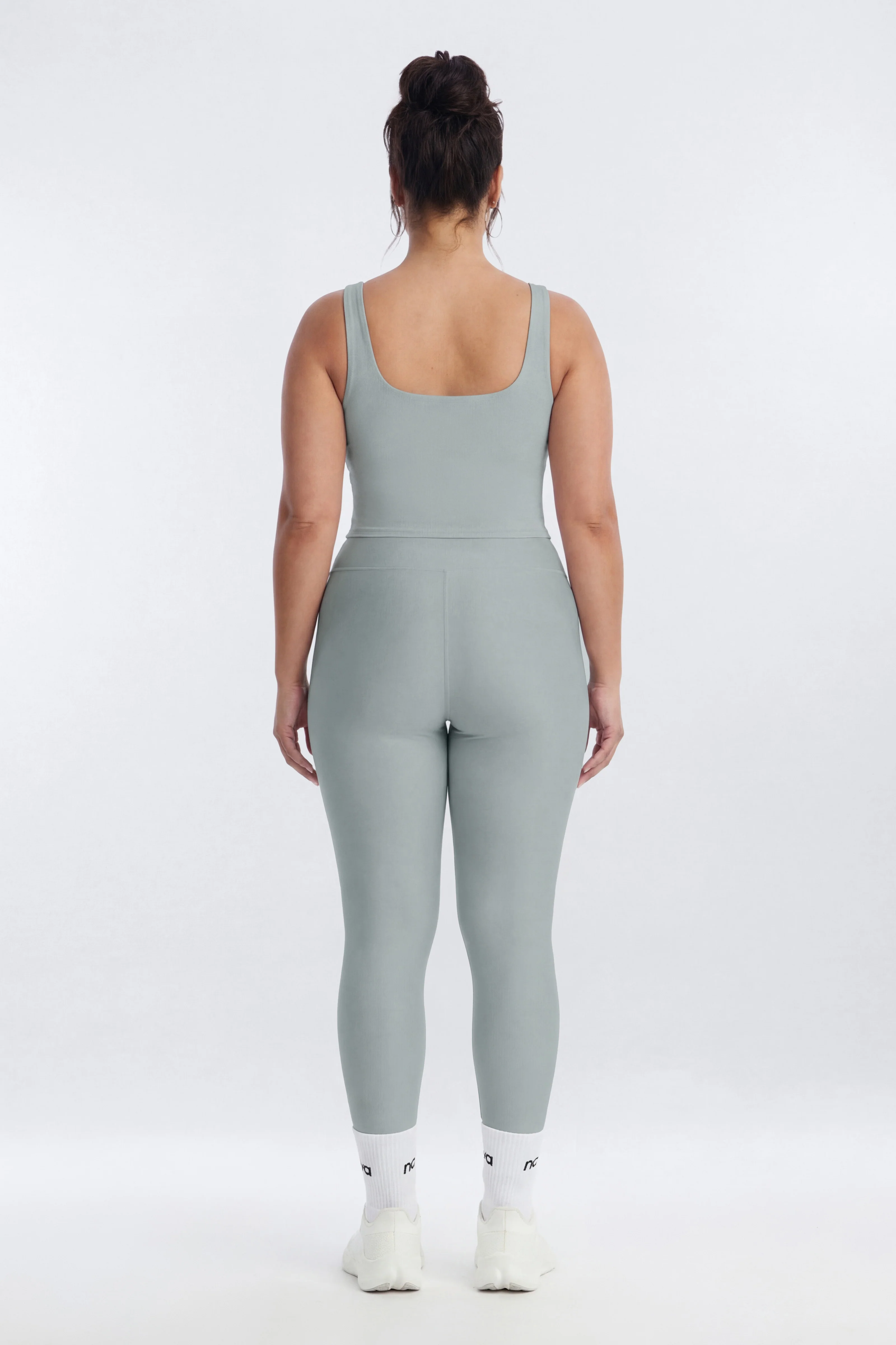 AirSculpt™ 28″ High Rise Legging - Steel - Image 7