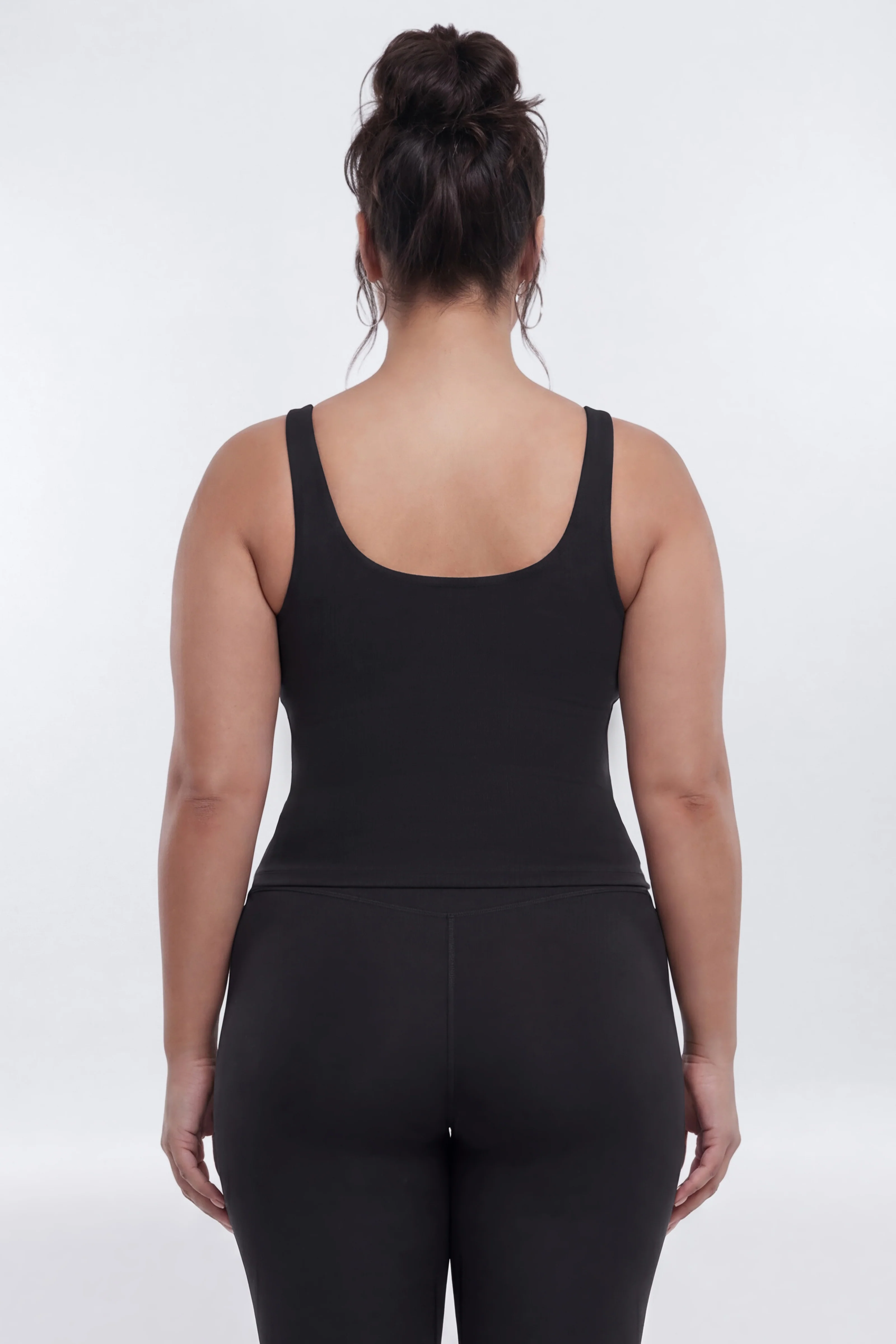 AirSculpt™ Sports Tank Top - Black - Image 7