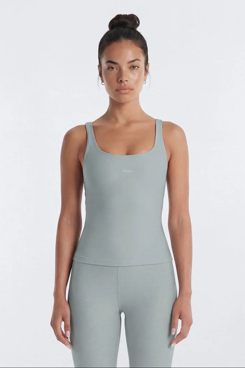 AirSculpt™ Sports Tank Top - Steel