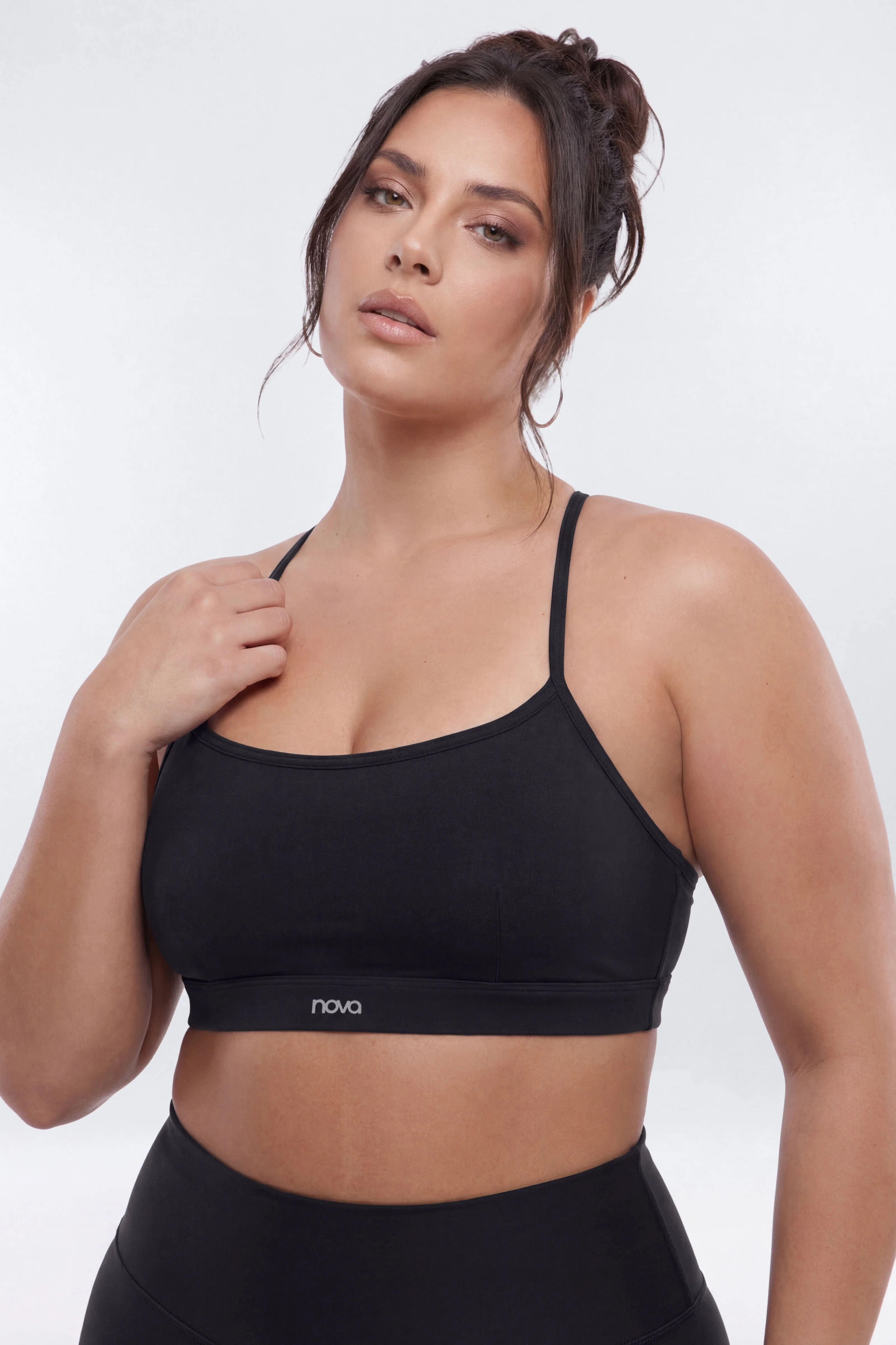 AirSculpt™ X Back Sports Bra - Black - Image 5