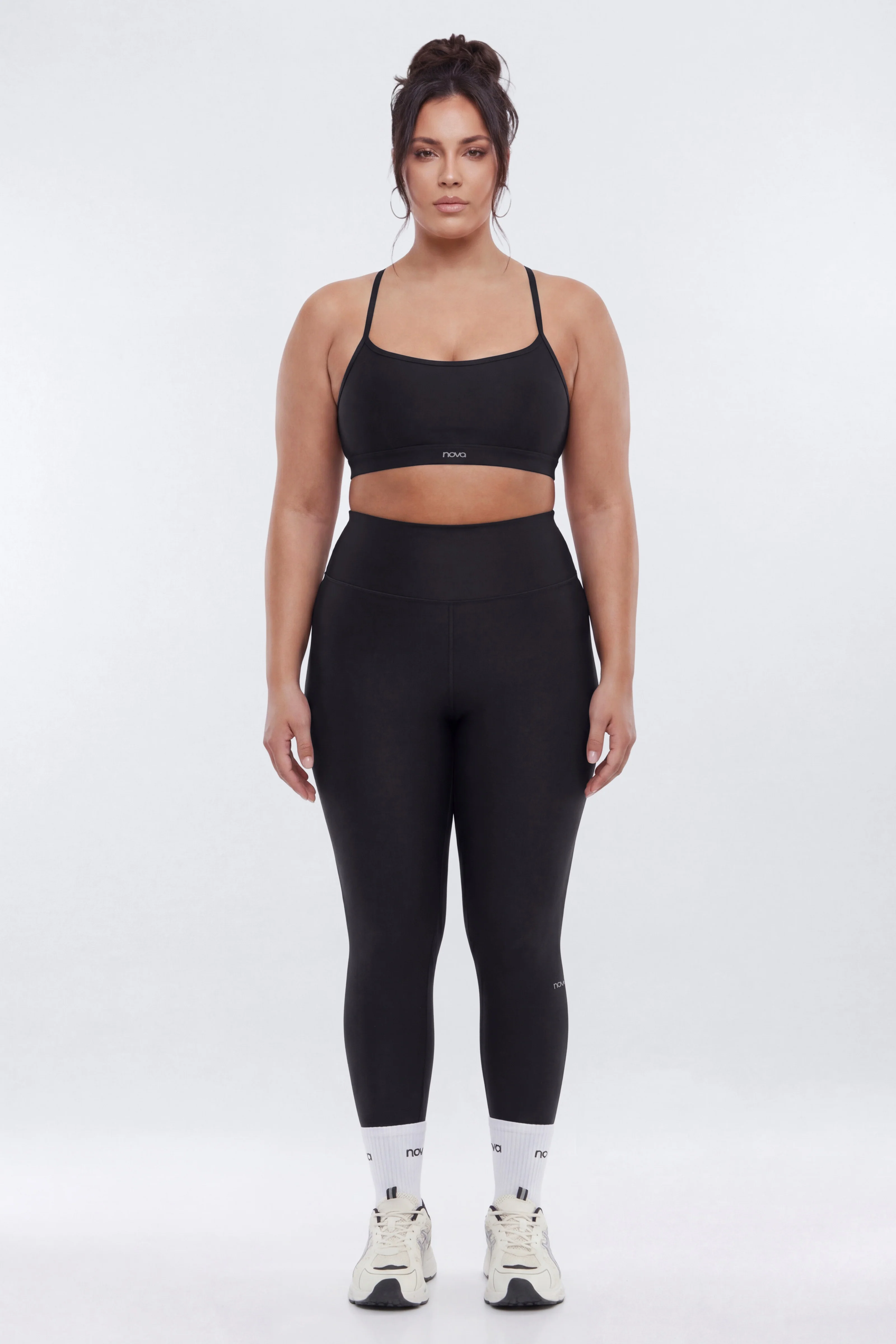 AirSculpt™ X Back Sports Bra - Black - Image 6