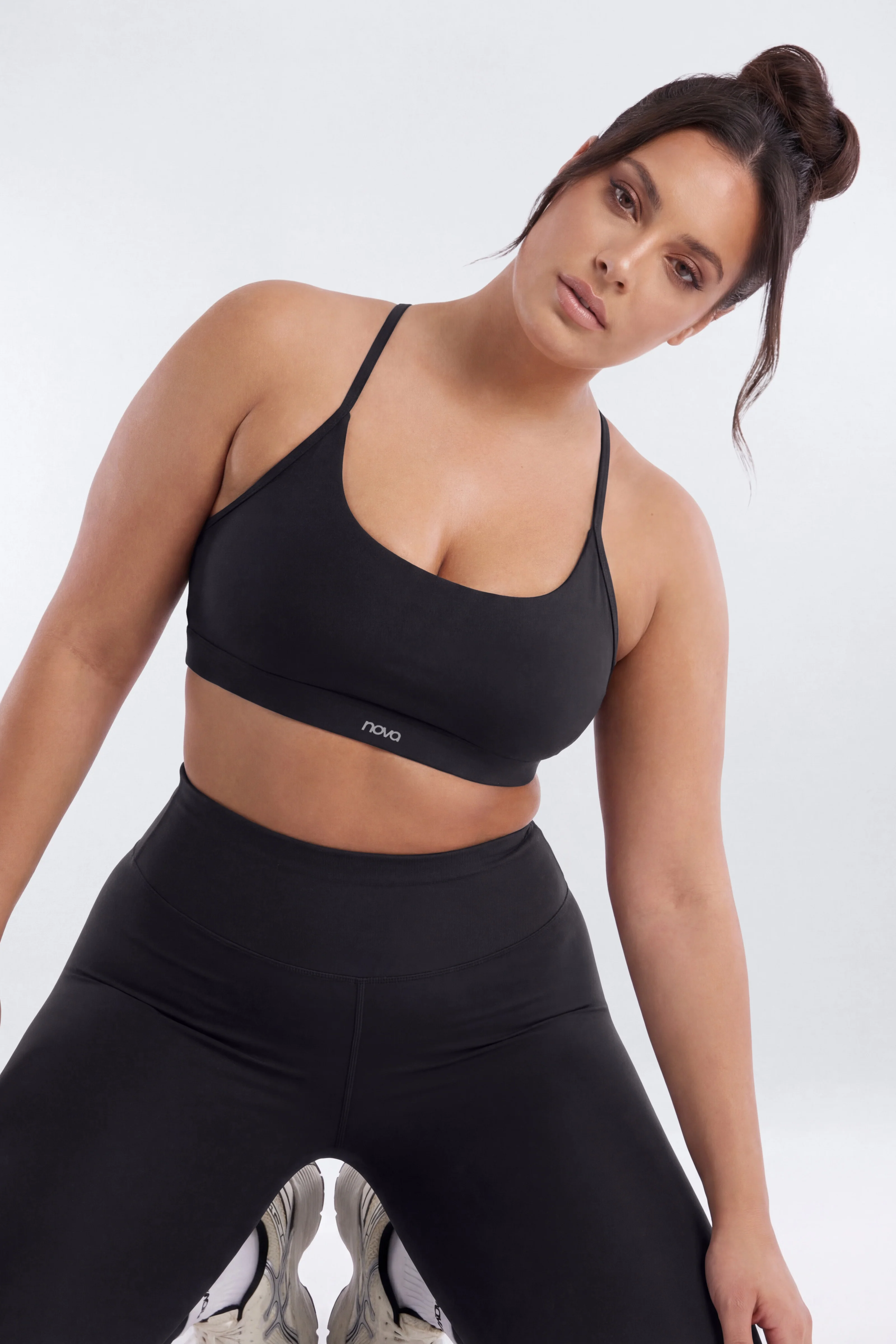 AirSculpt™ X Back Sports Bra - Black - Image 7