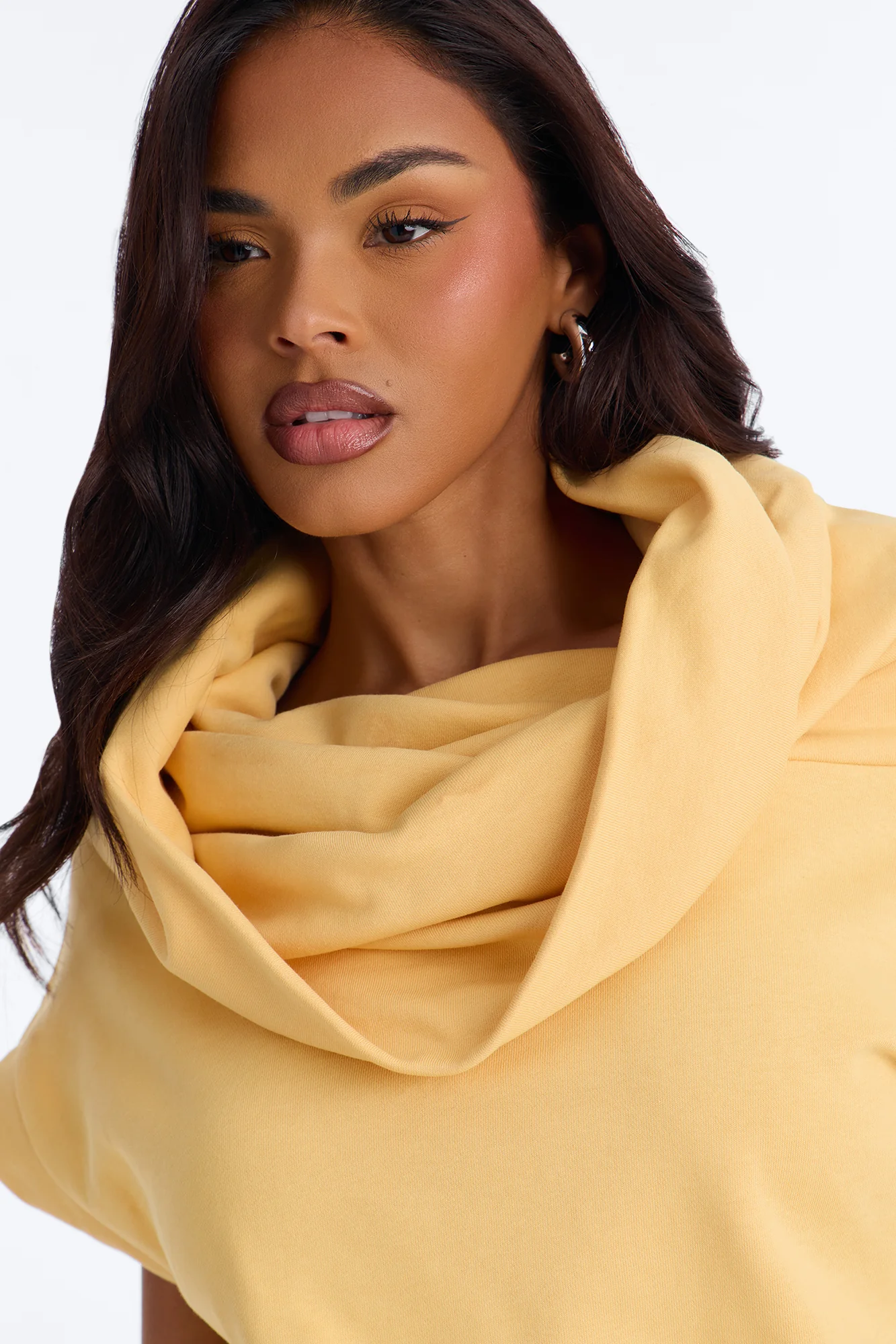 Alexa Capri Jogger Set - Butter Yellow - Image 3