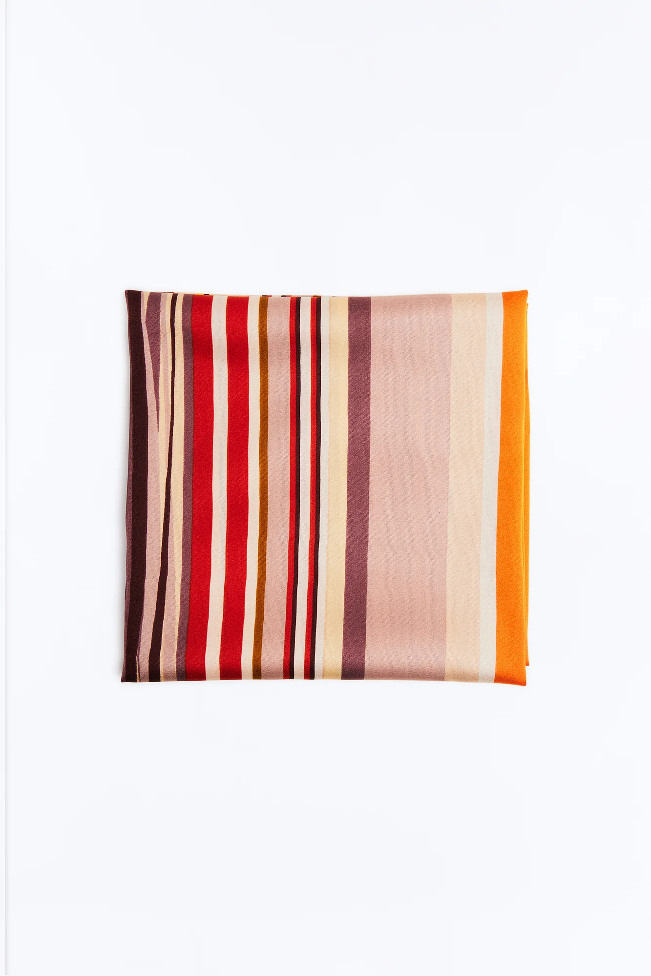 All About That Stripe Head Scarf - Orange/combo - Image 3