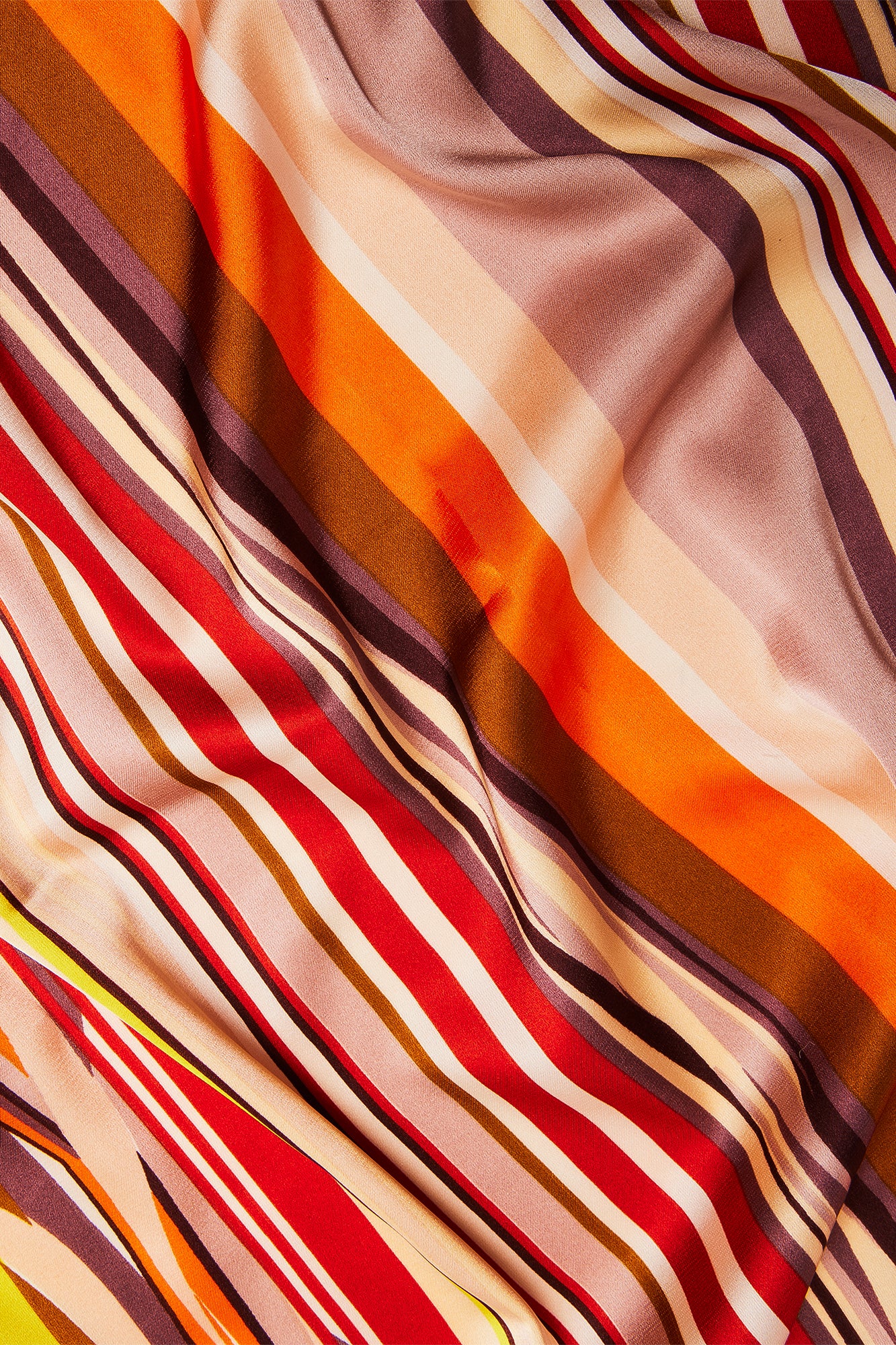 All About That Stripe Head Scarf - Orange/combo - Image 4