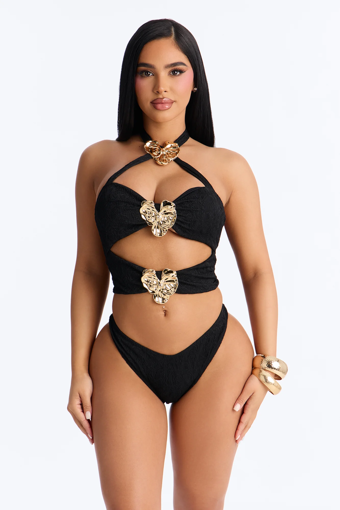All For You Tankini And Coverup Skirt - Black - Image 3