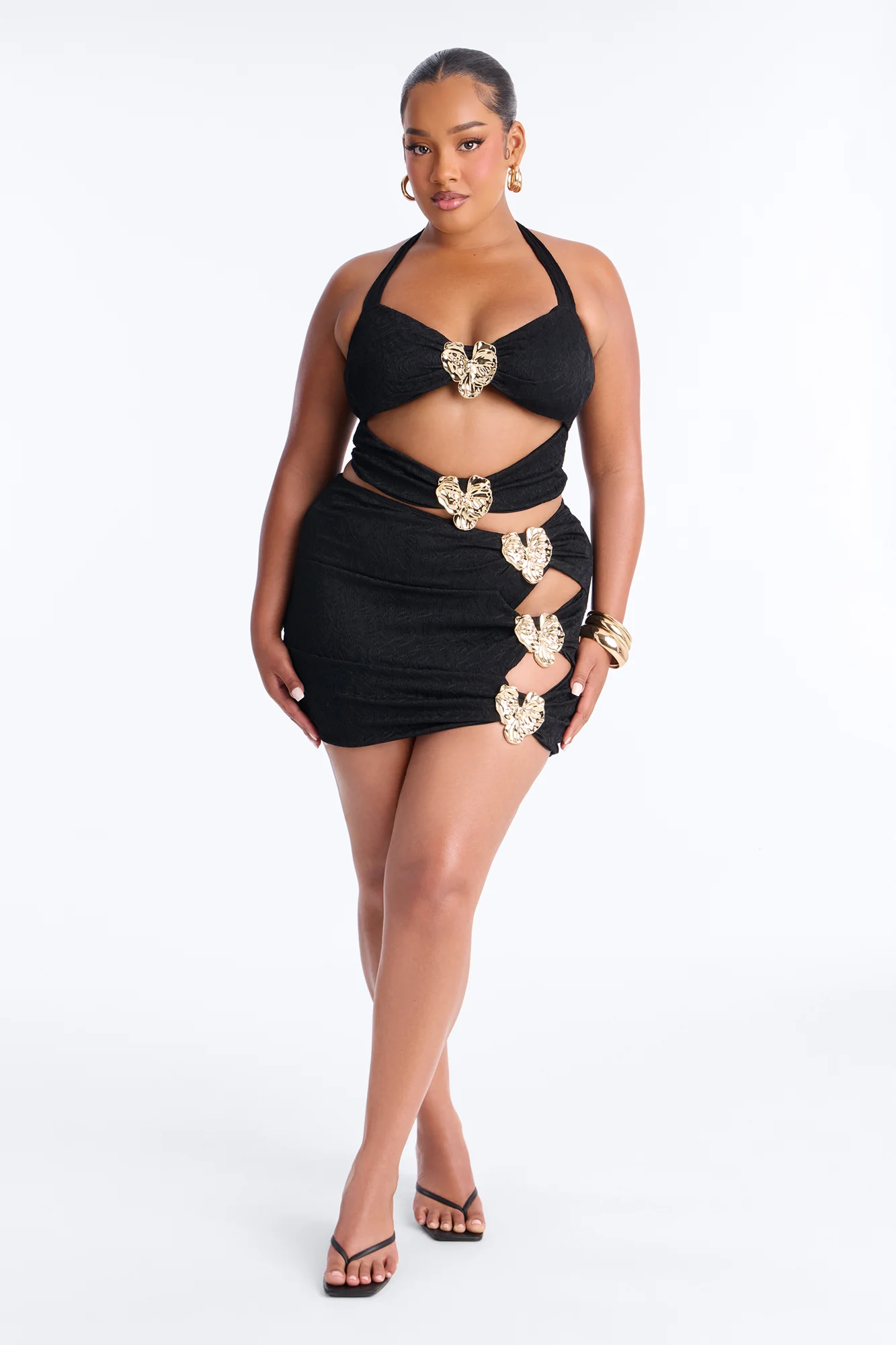 All For You Tankini And Coverup Skirt - Black - Image 7