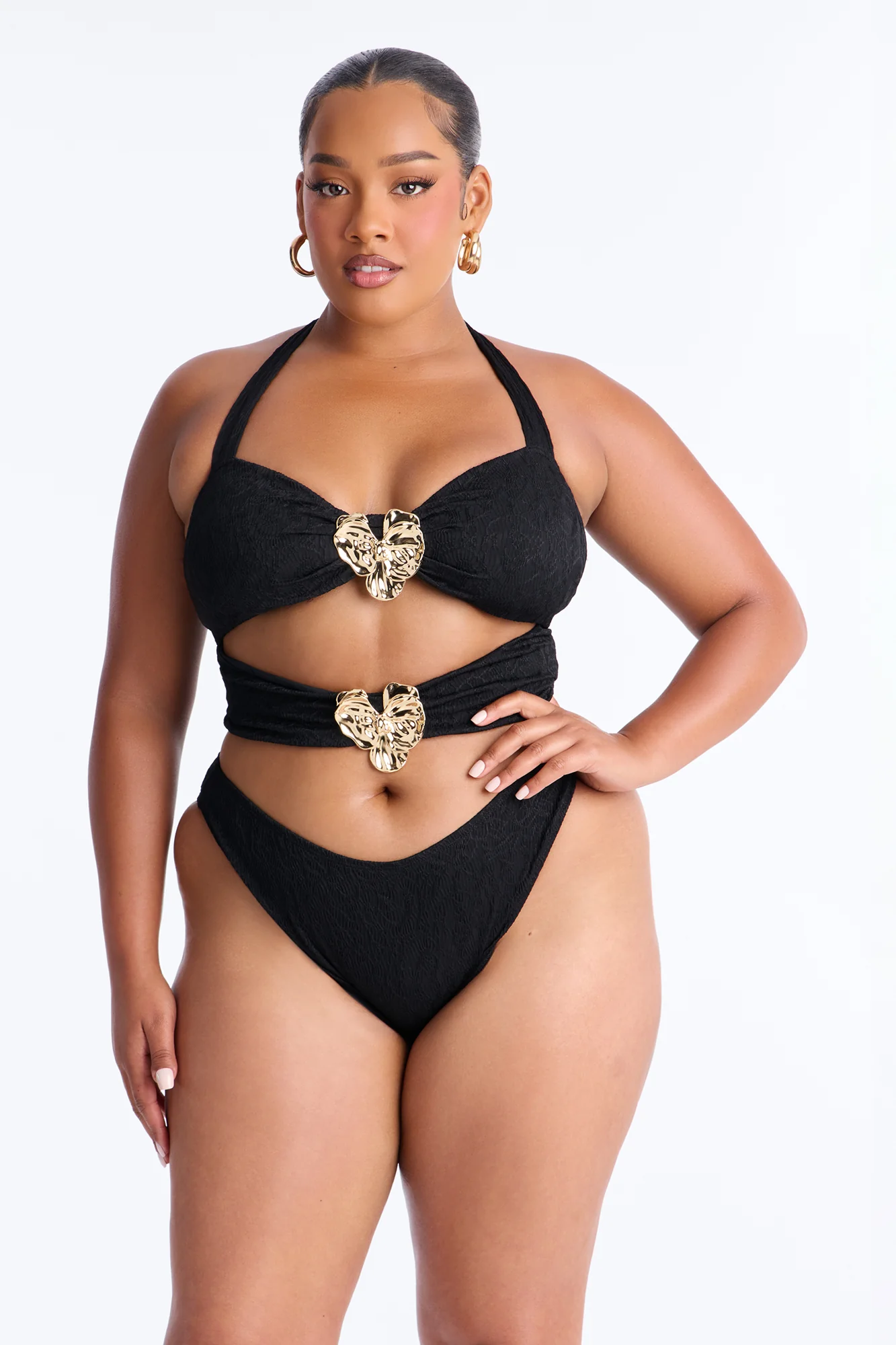 All For You Tankini And Coverup Skirt - Black - Image 9