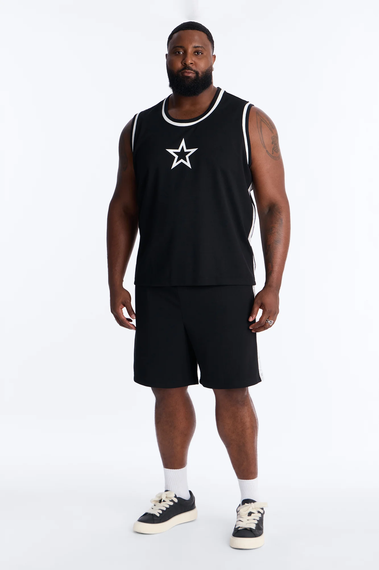 All Stars Elevated Jersey Tank - Black - Image 5