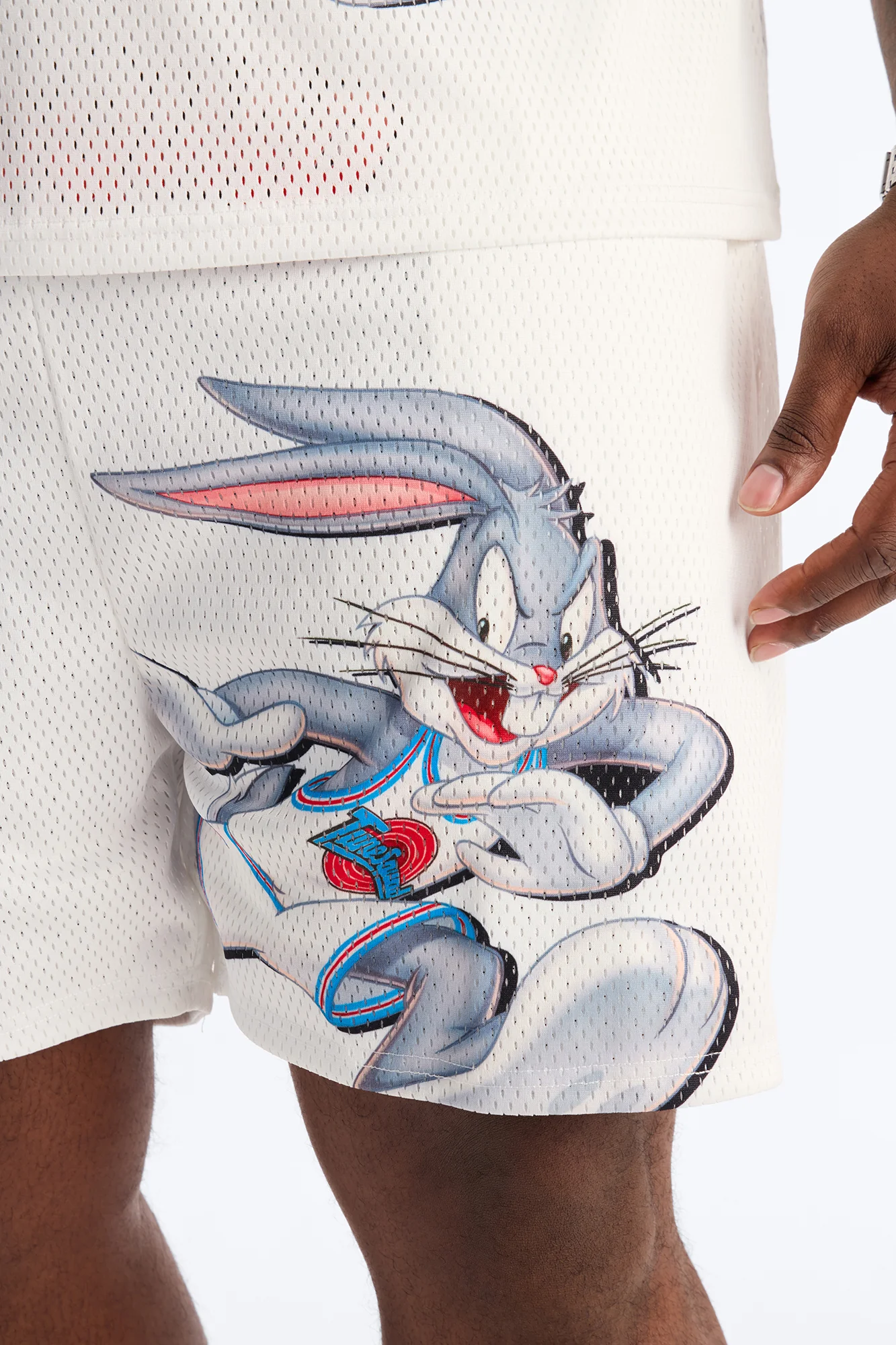 Space Jam All Stars Tune Squad Jersey Short - White - Image 8