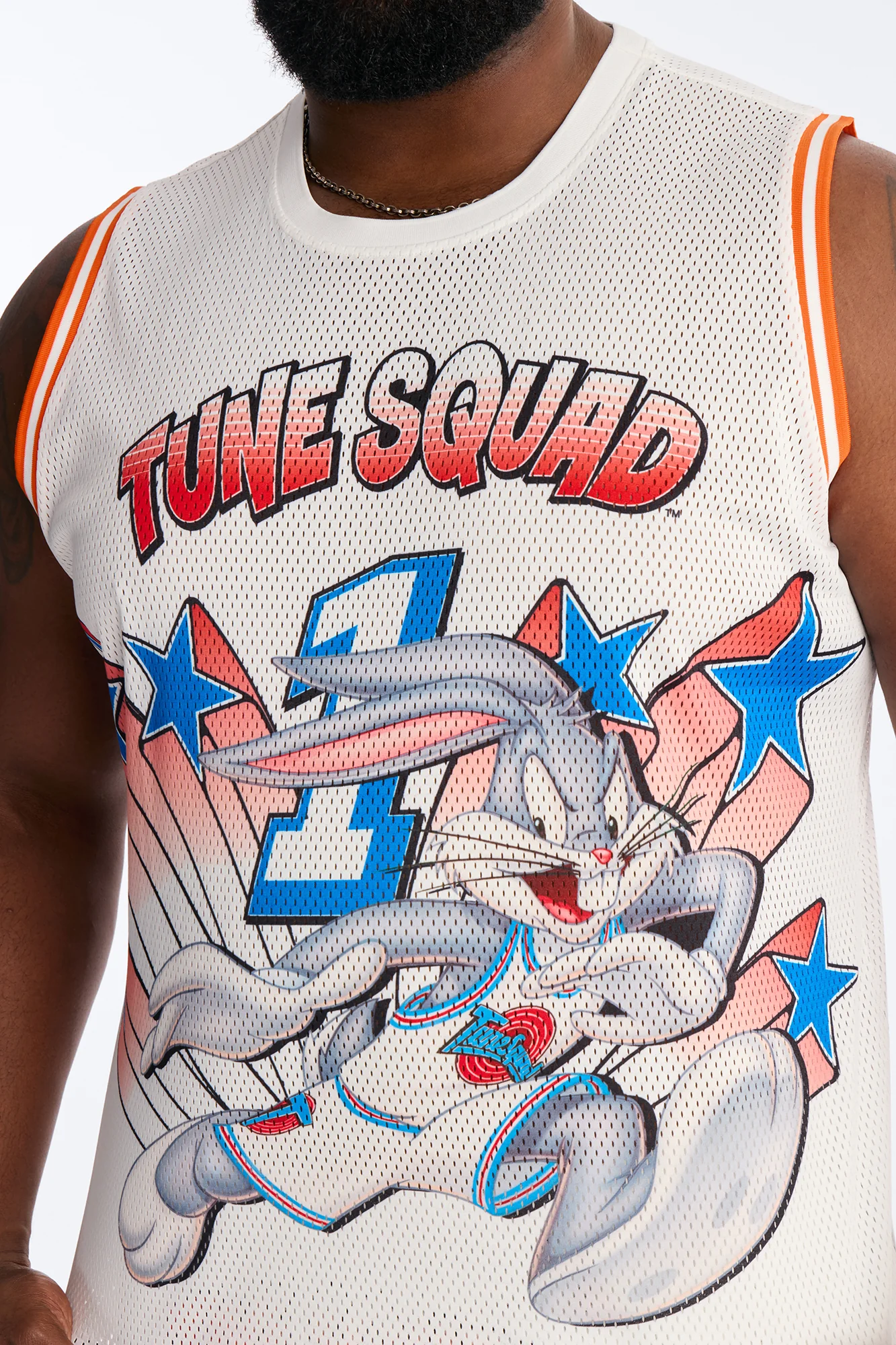Space Jam All Stars Tune Squad Jersey Tank - White - Image 7