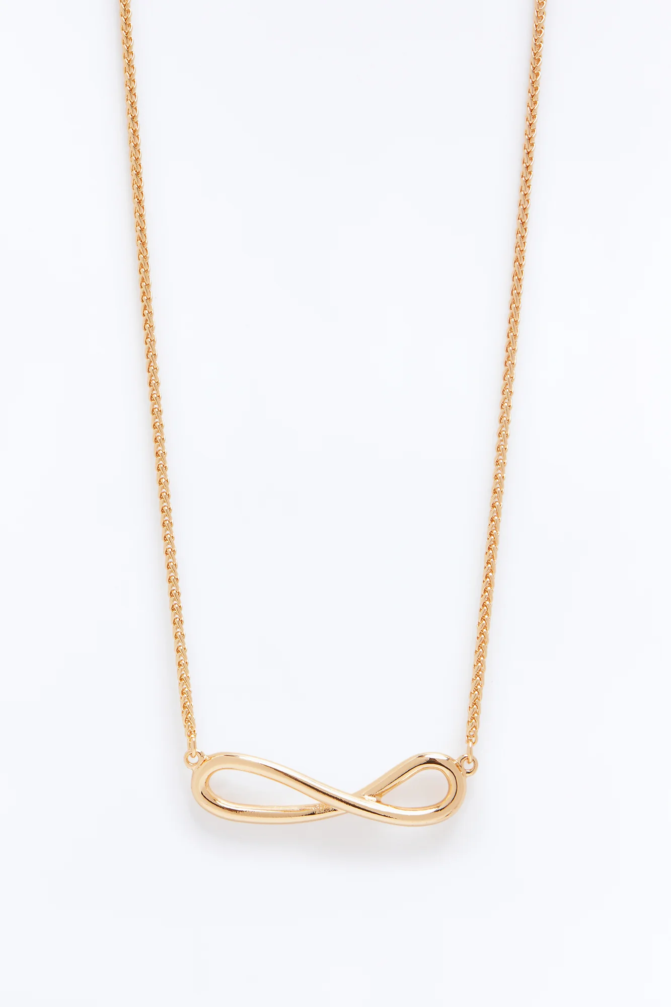 Always And Forever Infinity Pendant Necklace - Gold - Image 3