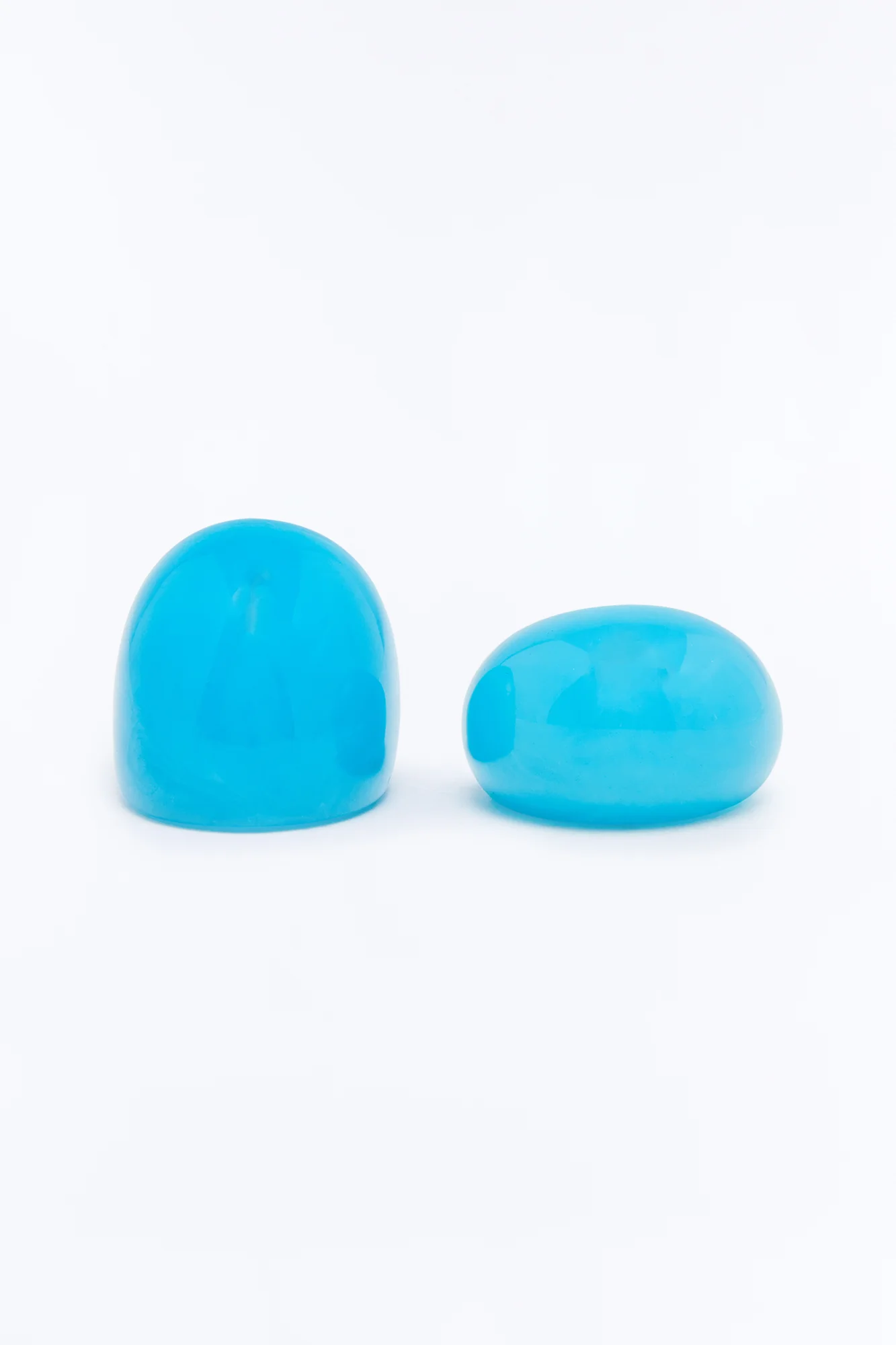 Always Extra 2 Piece Ring Set - Turquoise - Image 3