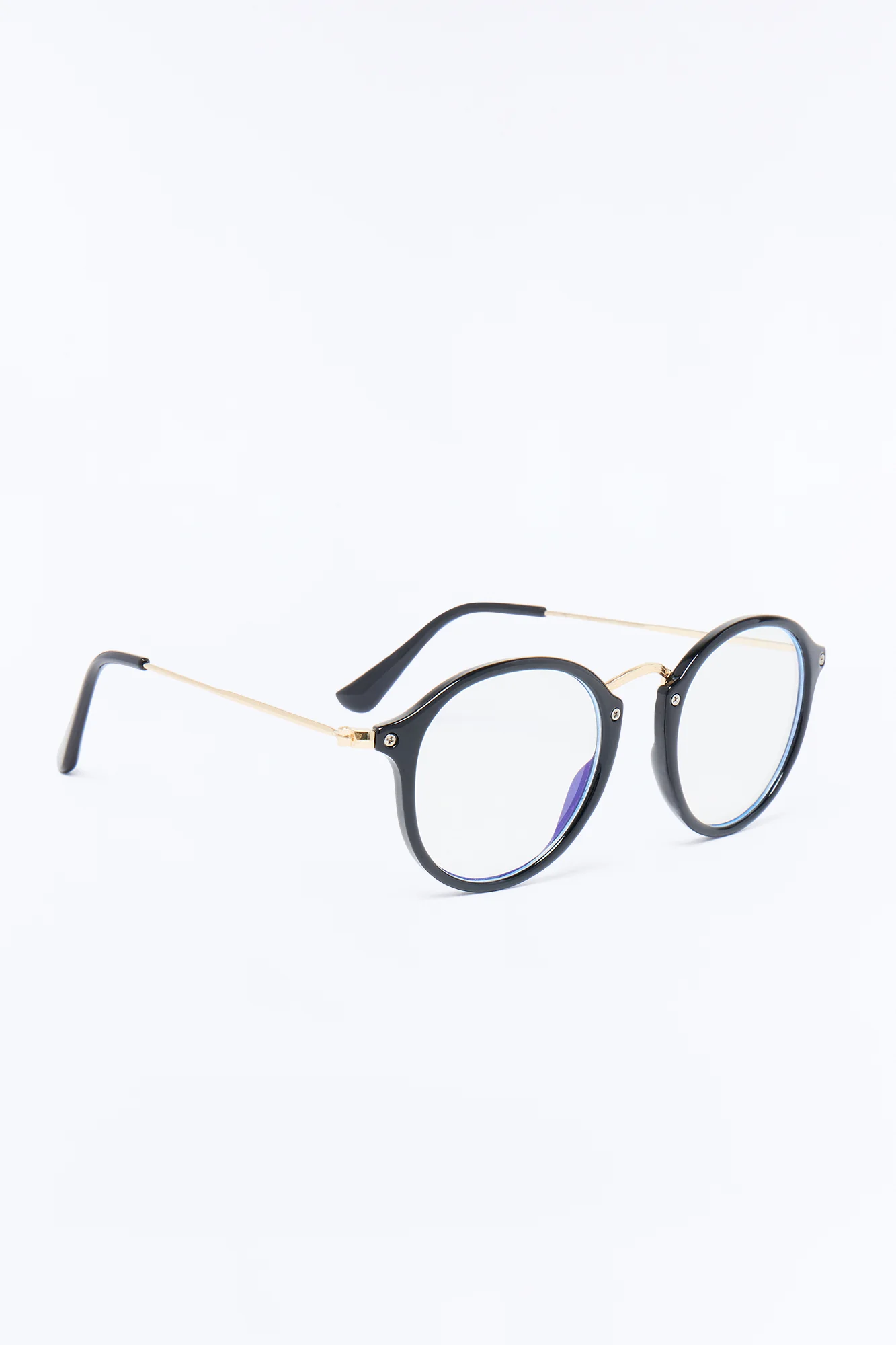 Always Fashionably Late Blue Light Glasses - Black - Image 4