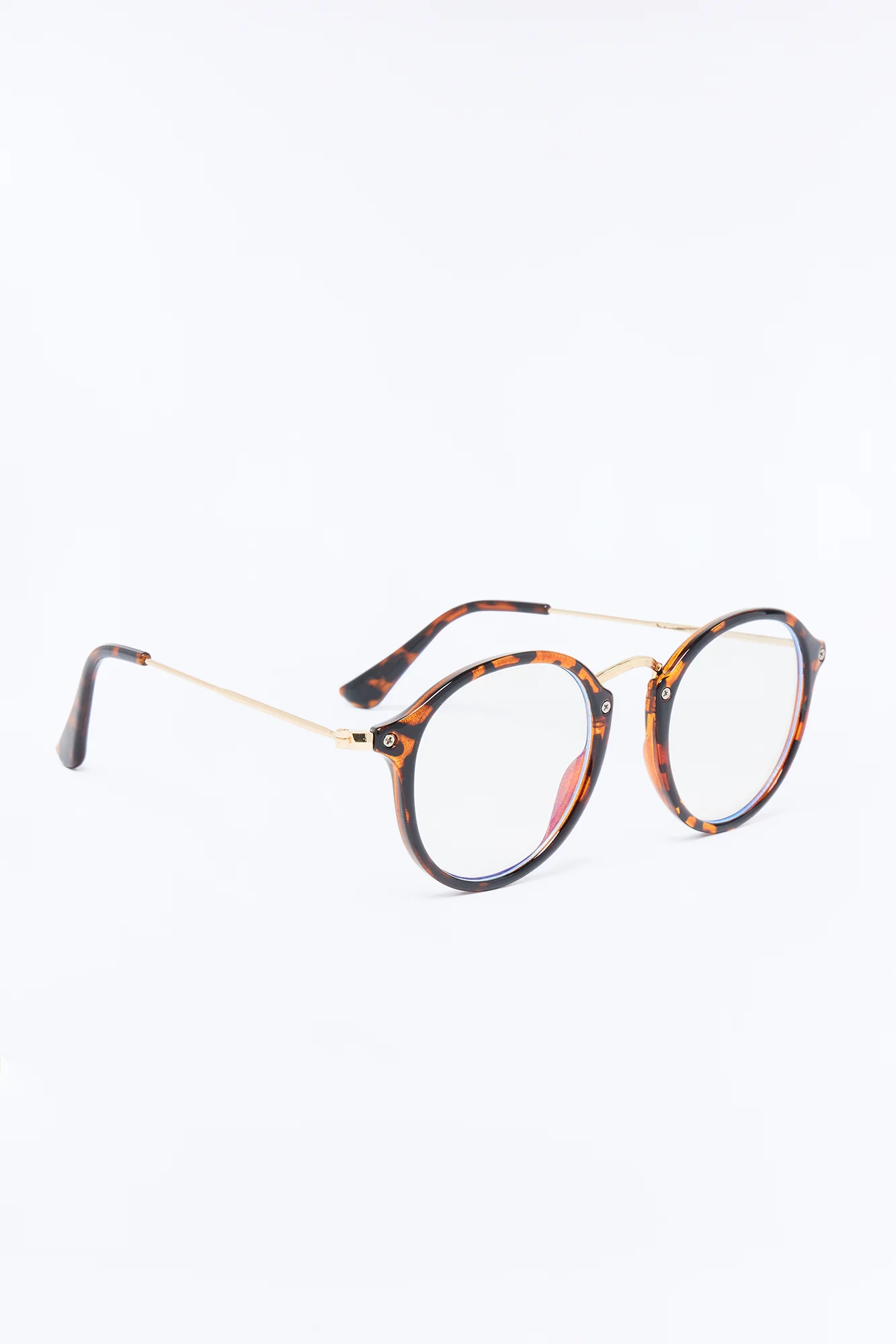 Always Fashionably Late Blue Light Glasses - Tortoise - Image 4