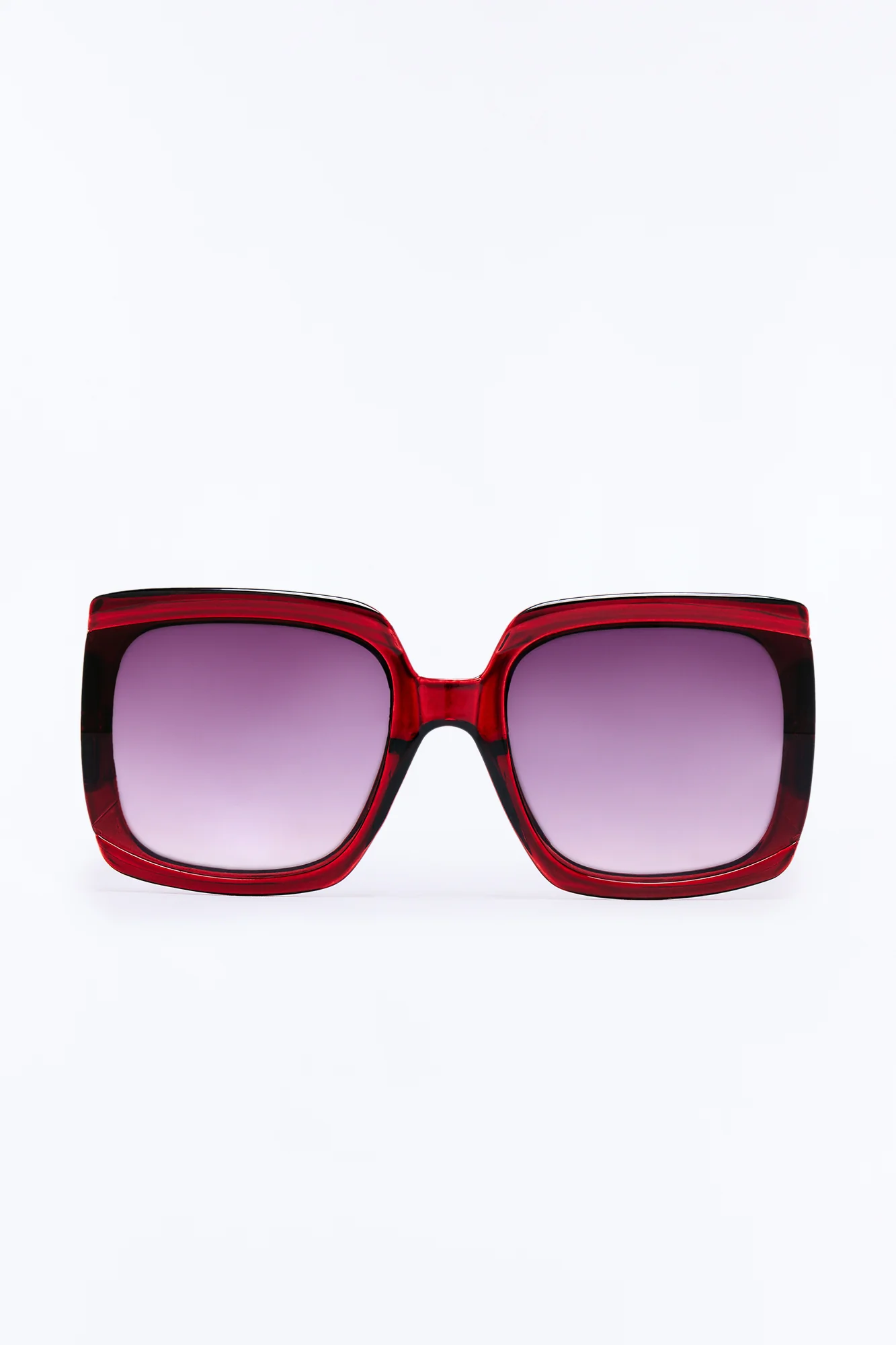 Always In The Lead Sunglasses - Red - Image 3