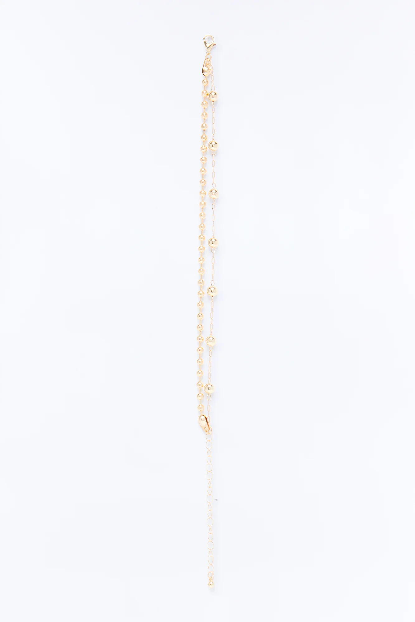 Always With It Layered Anklet - Gold - Image 2