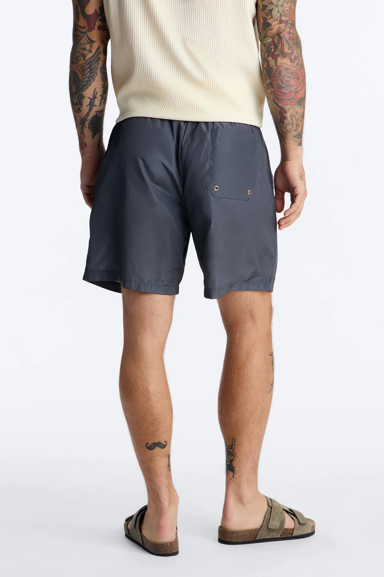 Amen Drift Swim Trunk 7″ - Grey - Image 4