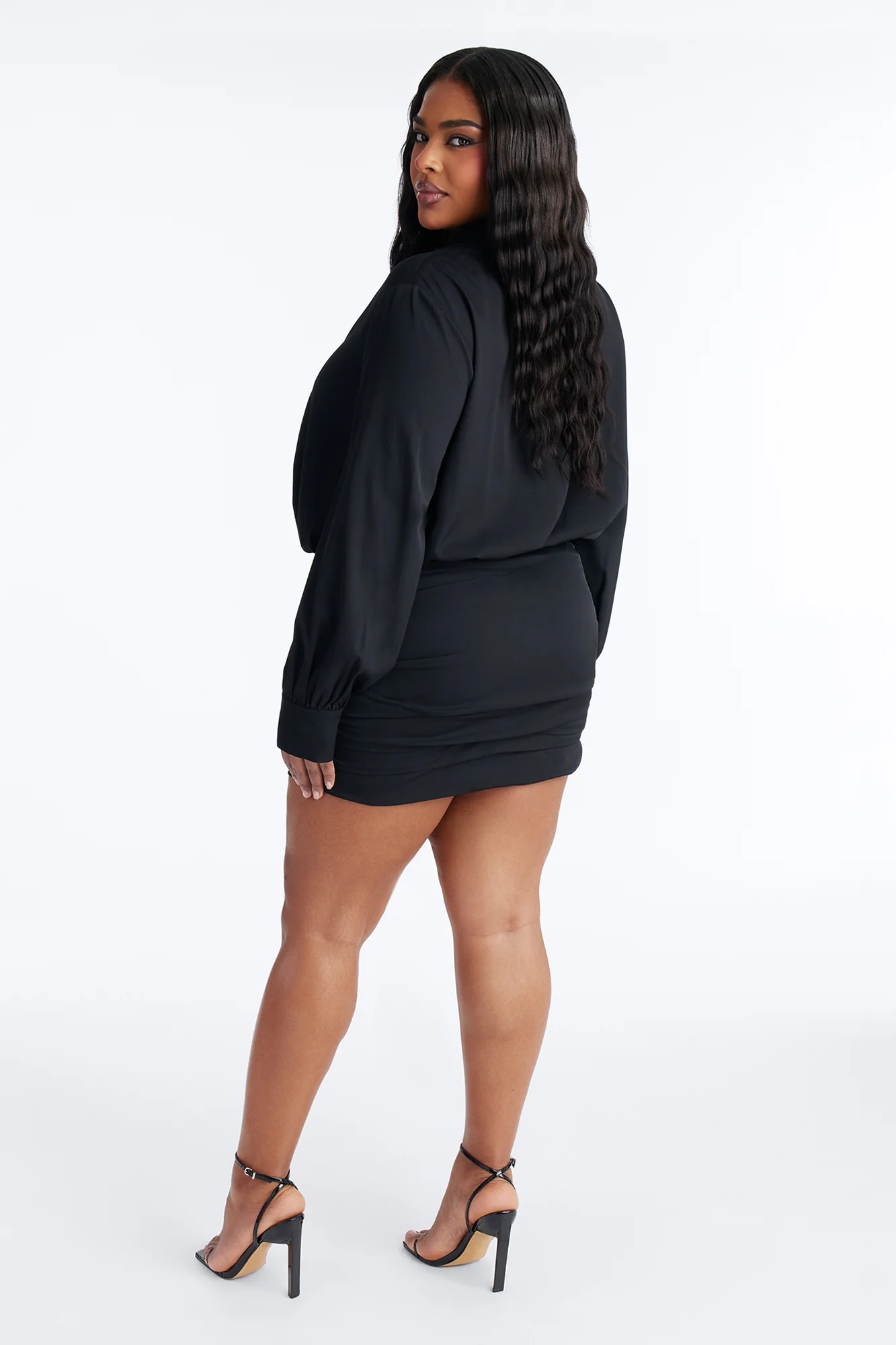 Andrea Mini Skirt Set - Black - Image 8