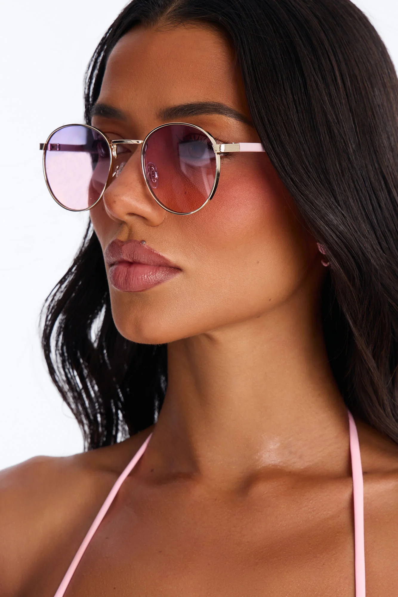 Angel Eyes Sunglasses - Pink/combo