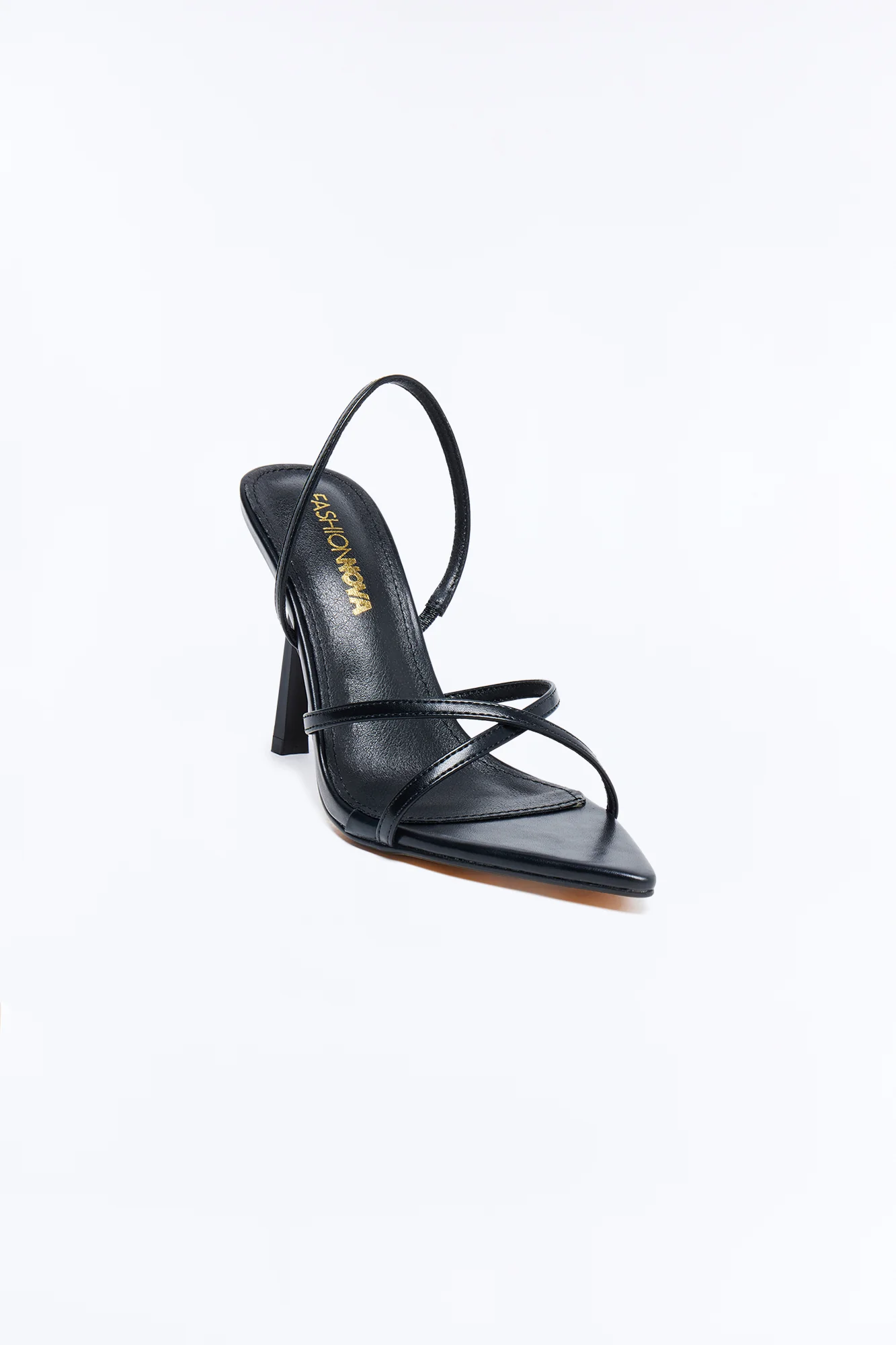 Annalise Stiletto Slingback Heels - Black - Image 2