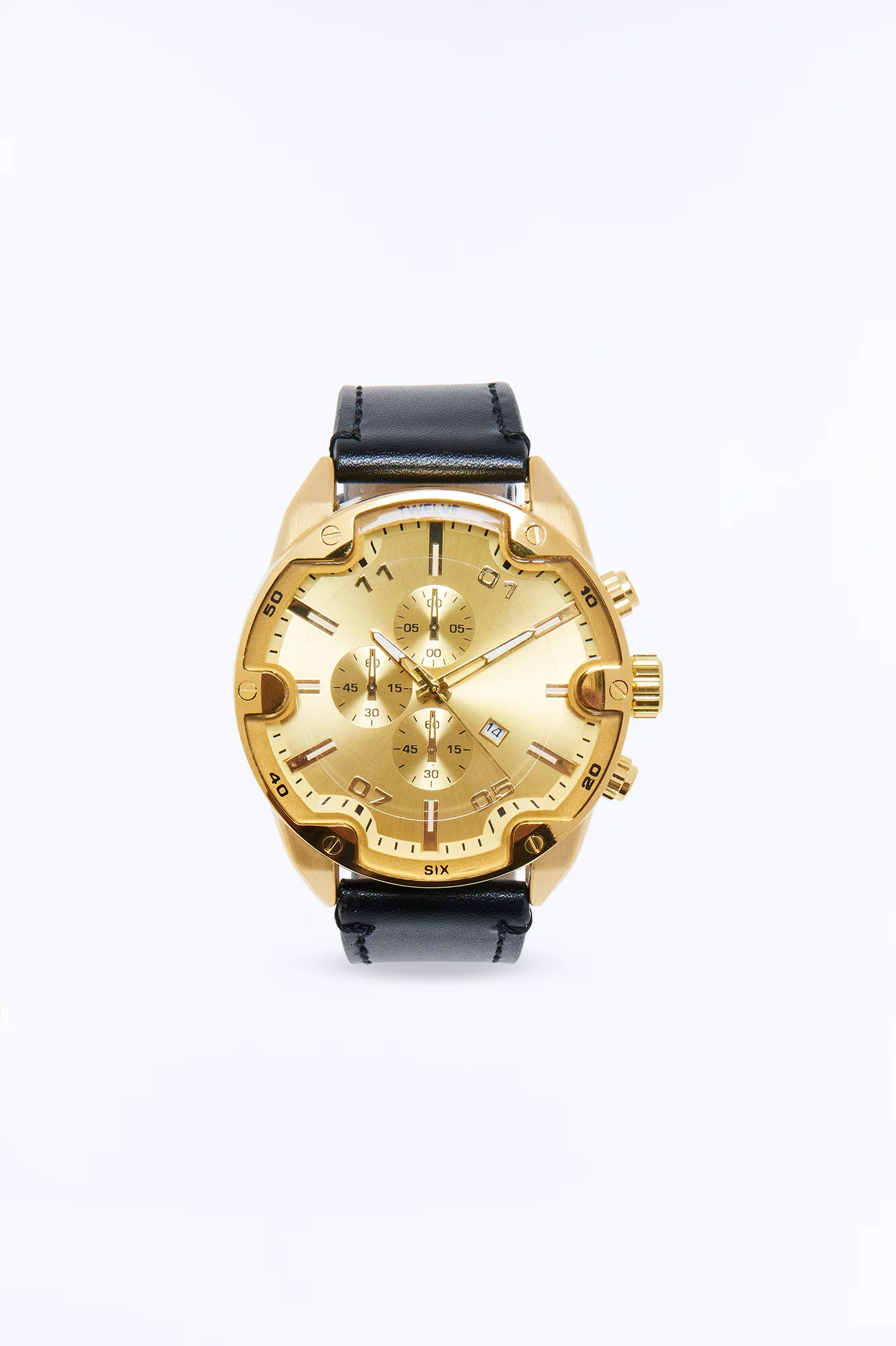 Apex Chronograph Watch - Gold/Black