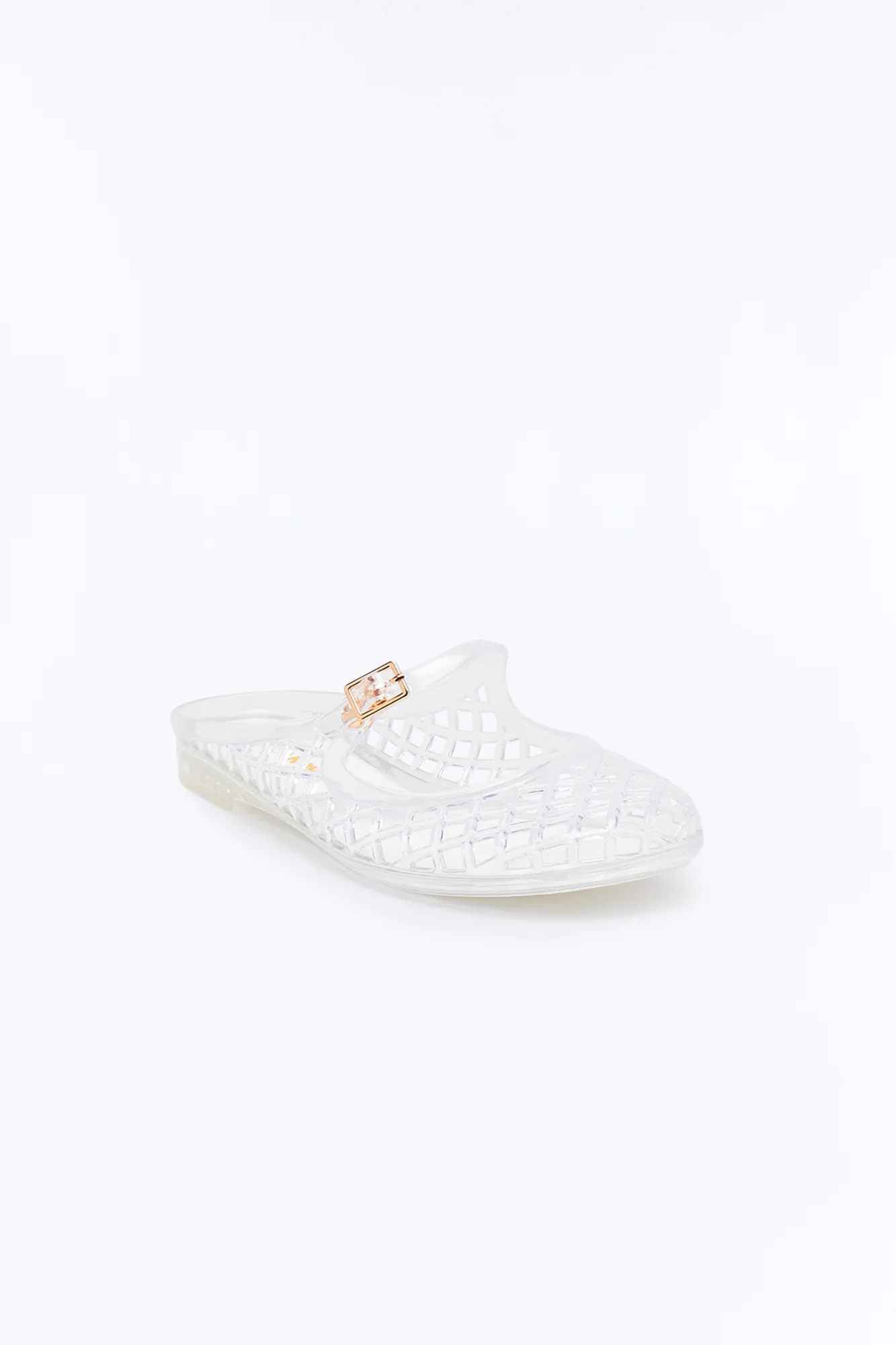 Apricot Jelly Flats - White - Image 2