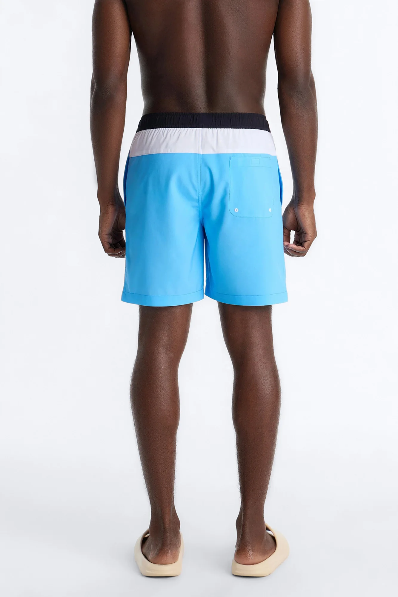 Argentina International Printed Swim Trunk 7″ - Blue - Image 4