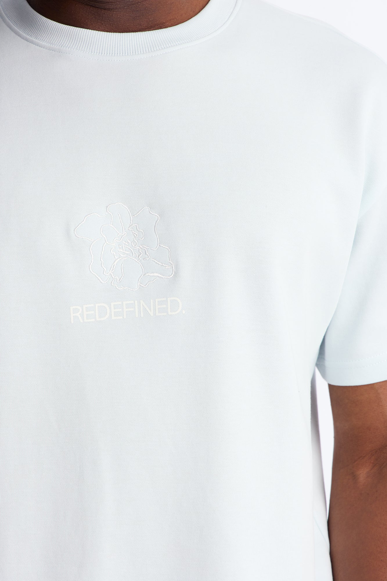 Art Registry Division Heavy Weight Short Sleeve Tee - Light Blue - Image 3