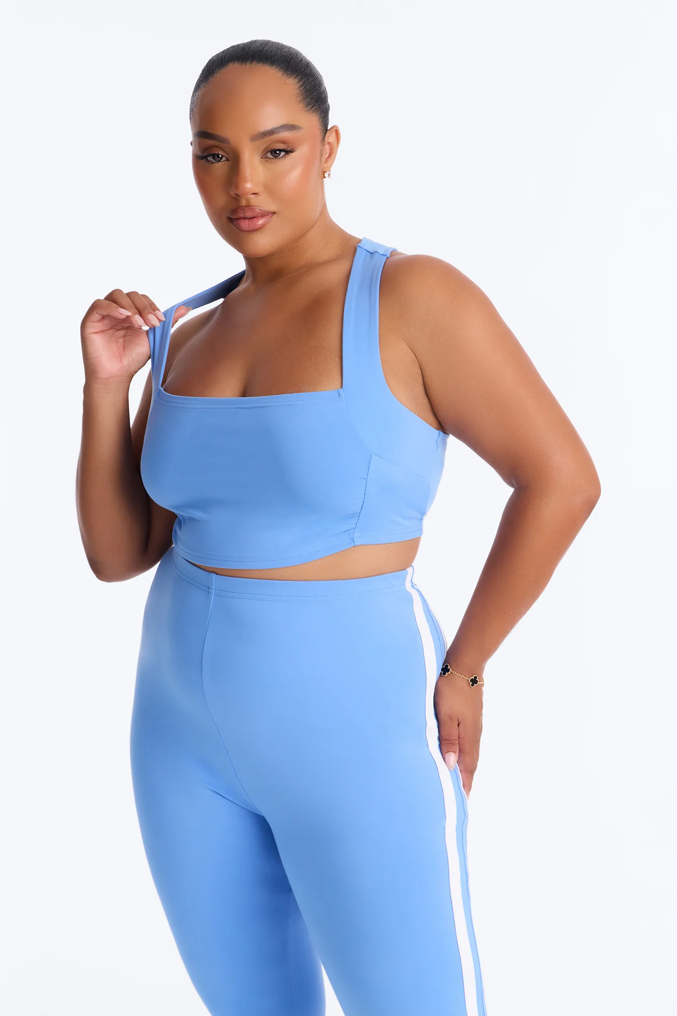 Athena Capri Set - Blue/combo - Image 6