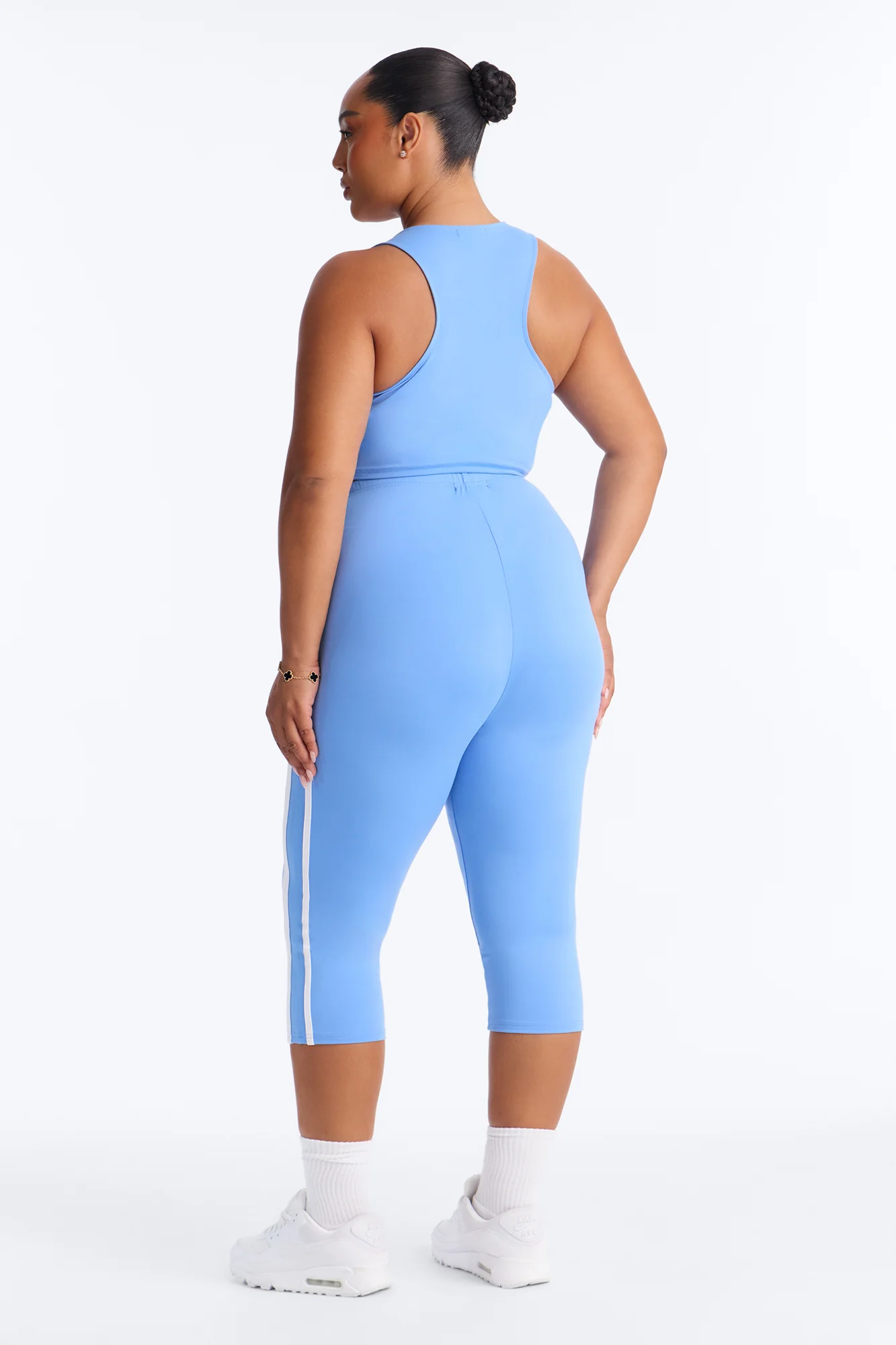 Athena Capri Set - Blue/combo - Image 7