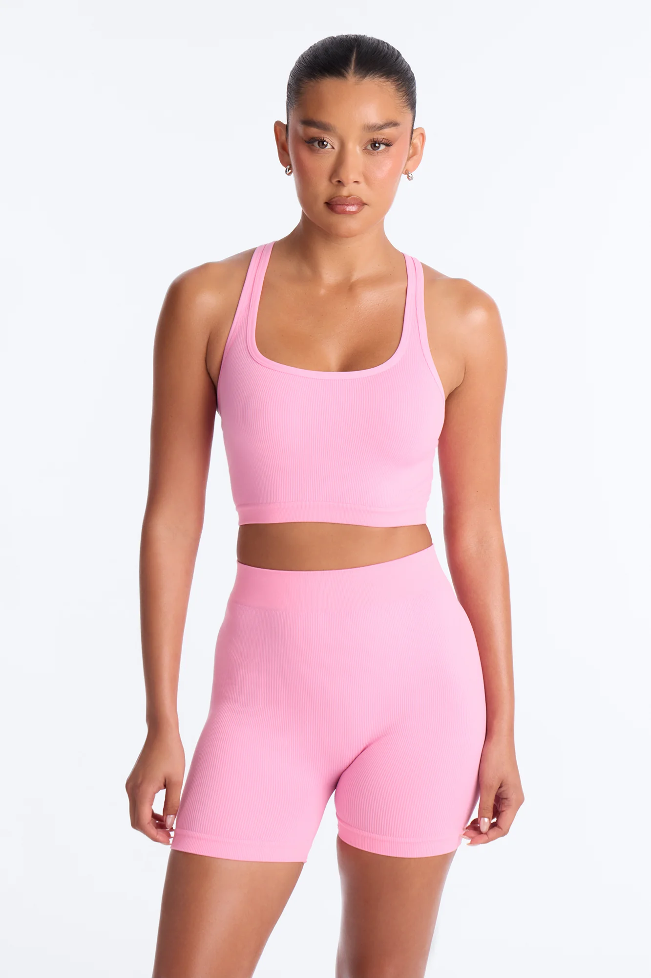 Avery Seamless Short Set - Pink