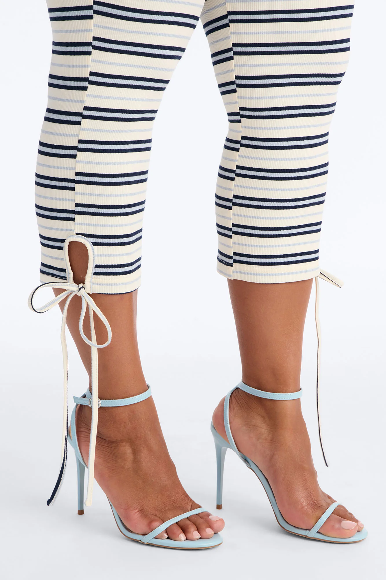 Avery Striped Strapless Capri Set - Cream/combo - Image 8