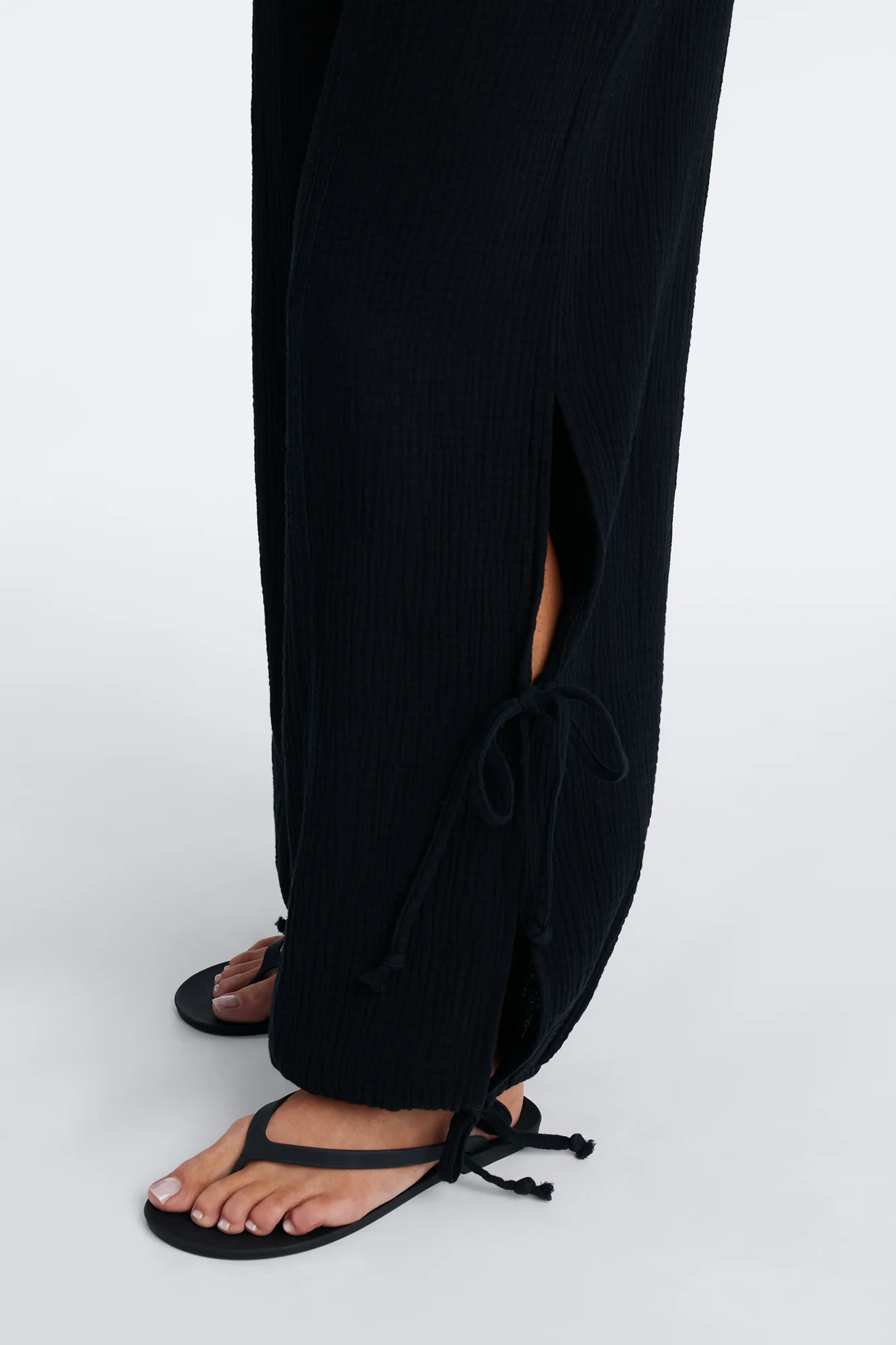 Azuki Balloon Pant Set - Black - Image 5