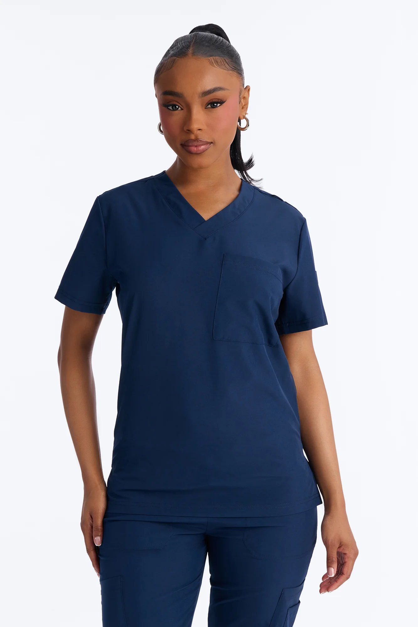 Back In Action Scrub Set - Navy - Image 2