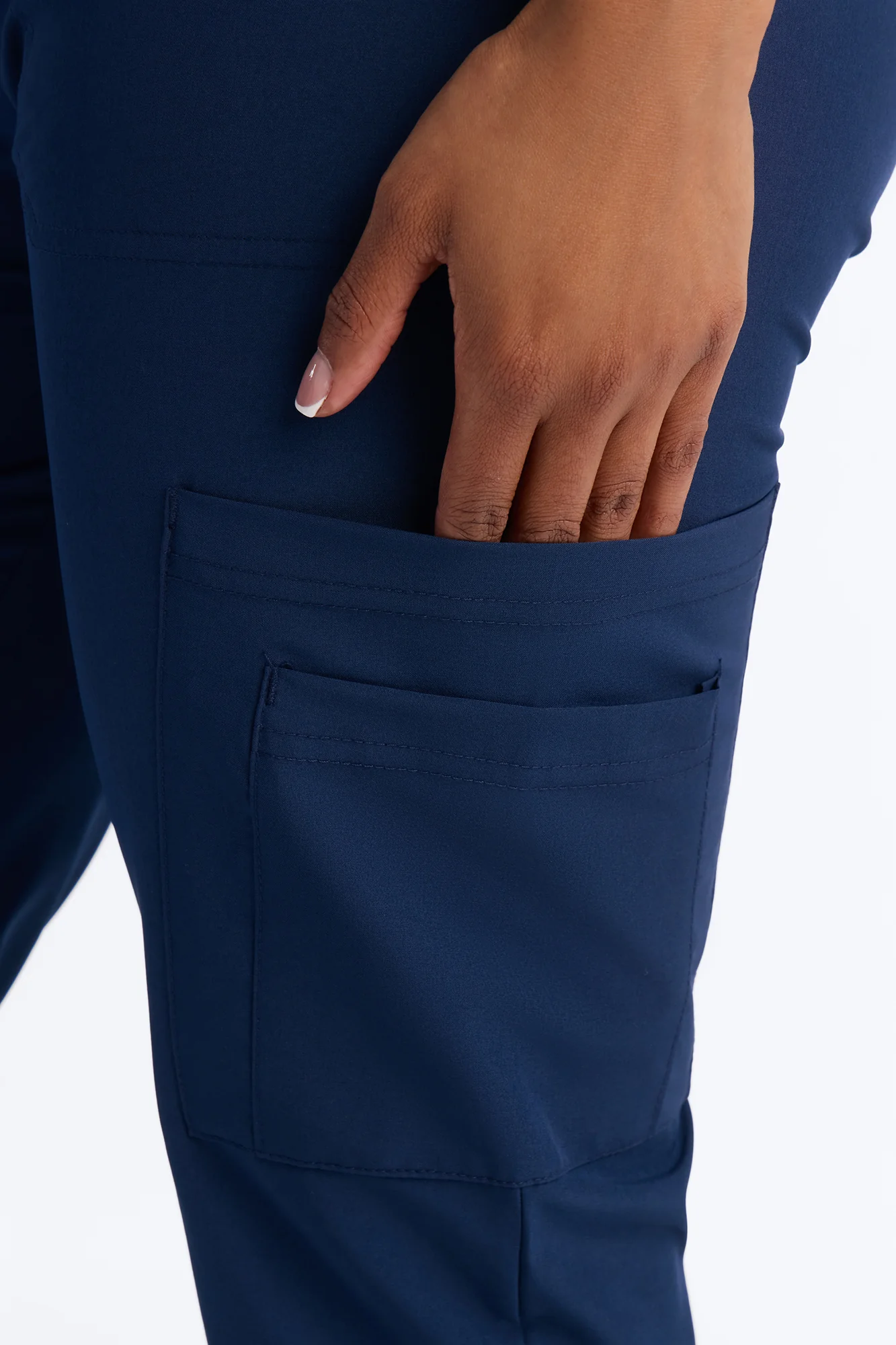 Back In Action Scrub Set - Navy - Image 3